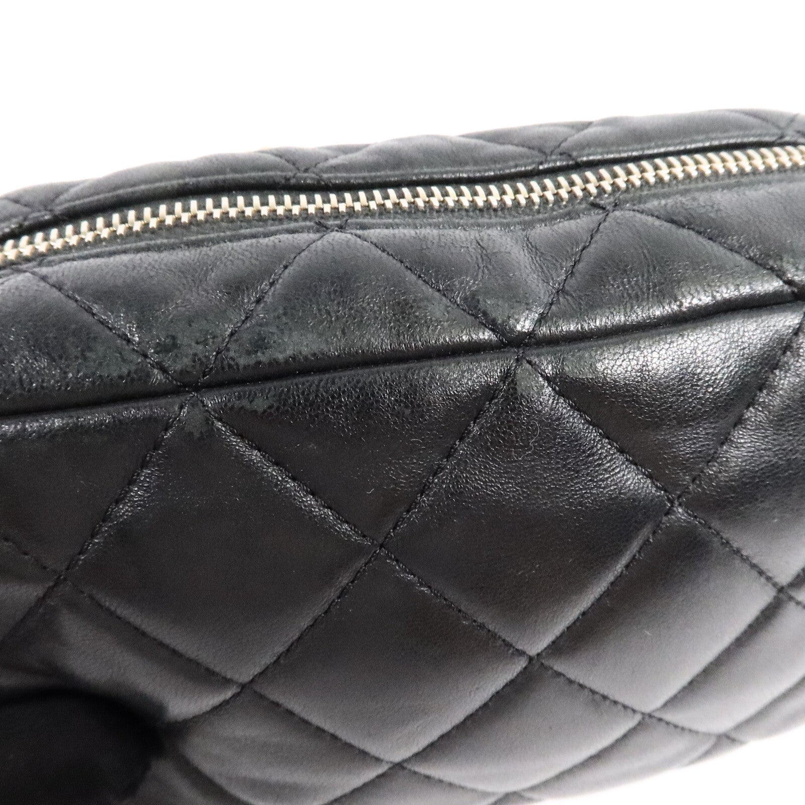 CHANEL 牛皮皮革Carmea Bag Gold Ball鏈帶肩背袋
