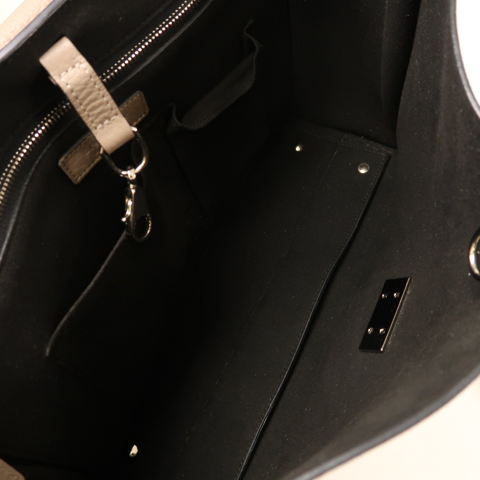 GIVENCHY 【激減優惠】牛皮皮革Shoulder Bag銀扣手挽肩背兩用袋