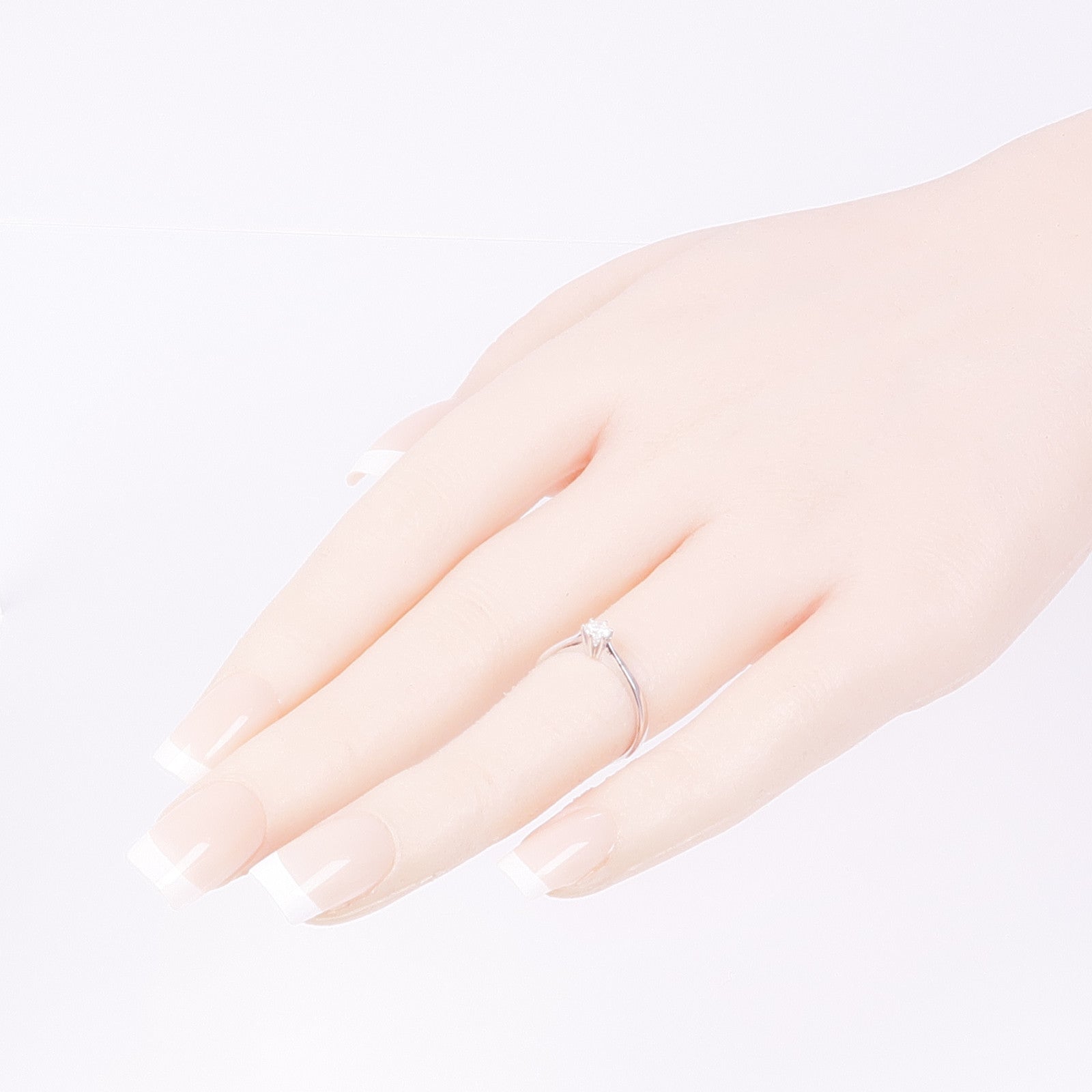 JEWELRY 18K白金Diamond Ring鑽石戒指US#4.5