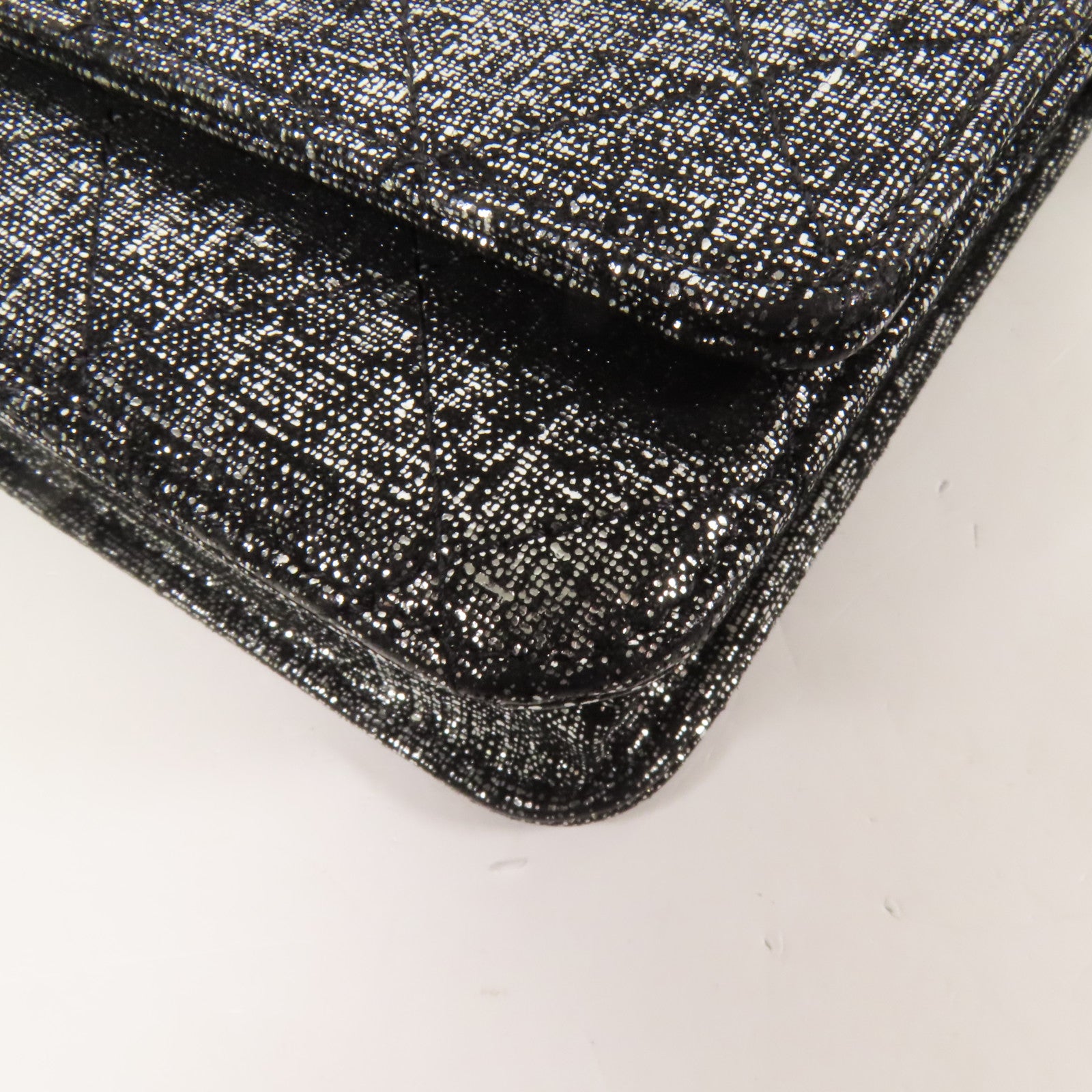 CHANEL 帆布WOC Wallet On Chain銀扣鏈帶肩背袋