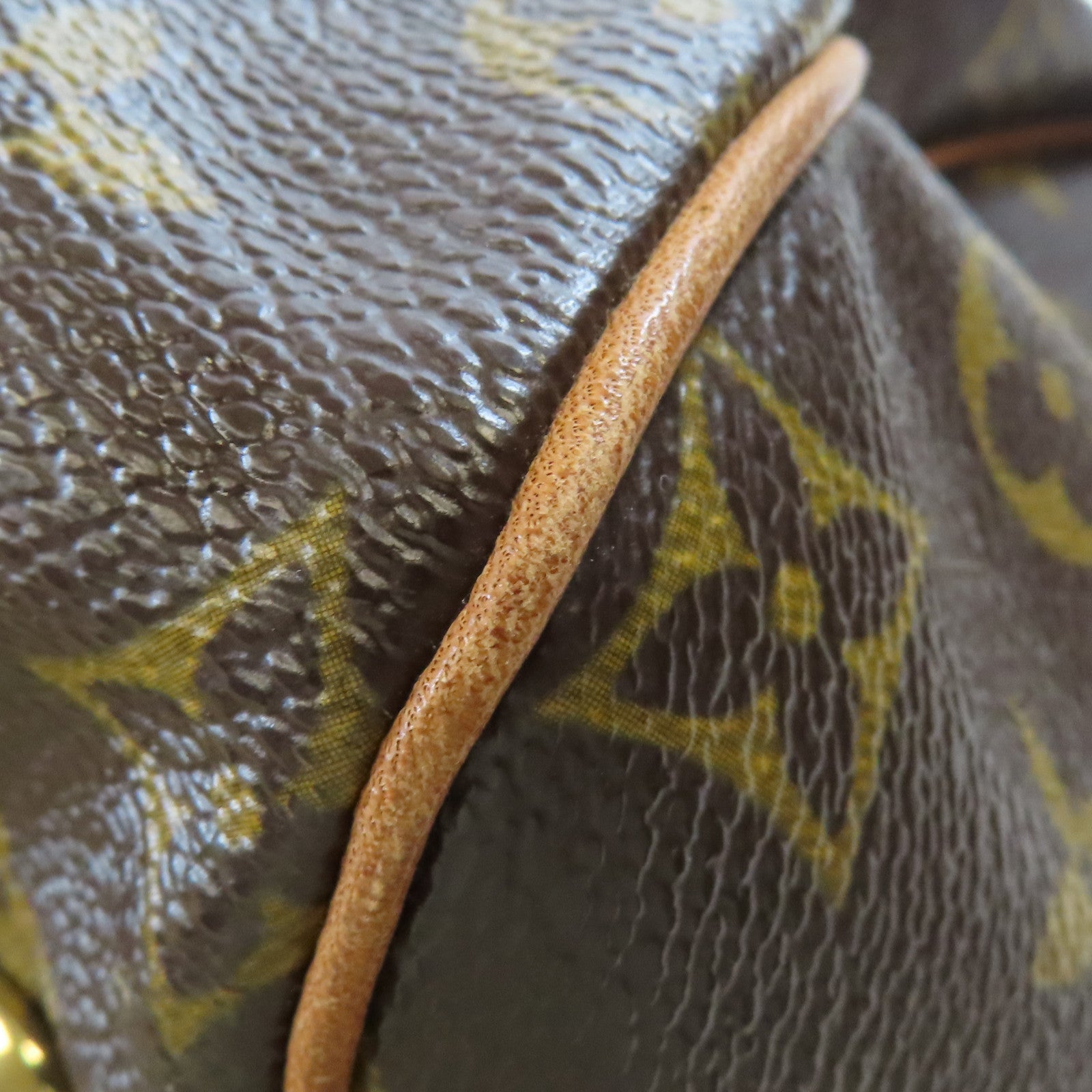 LOUIS VUITTON Monogram Tivoli GM金扣肩背袋棕色