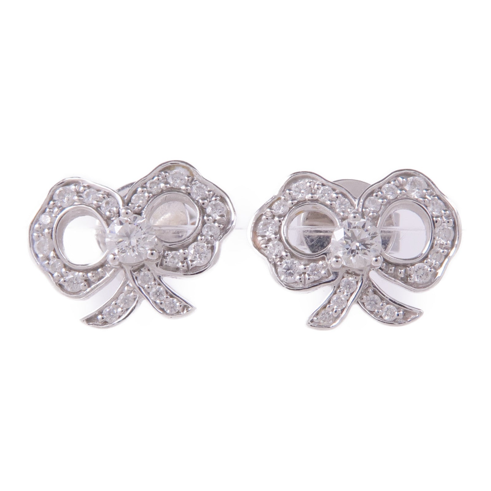 JEWELRY 【激減優惠】18K白金/鑽石Diamond Earrings耳環