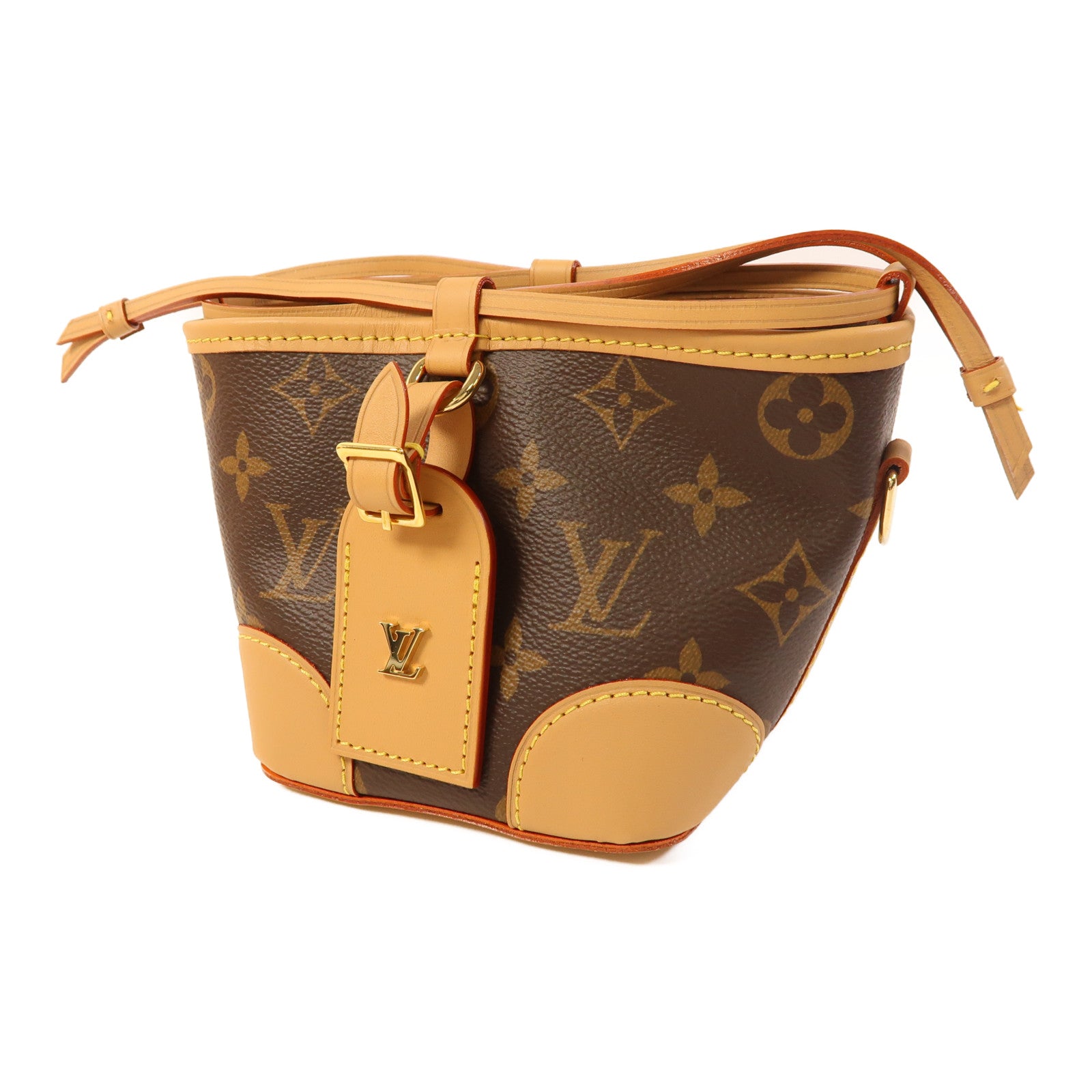 LOUIS VUITTON LV GHW Noe Purse Shoulder Bag M57099 Monogram Brown