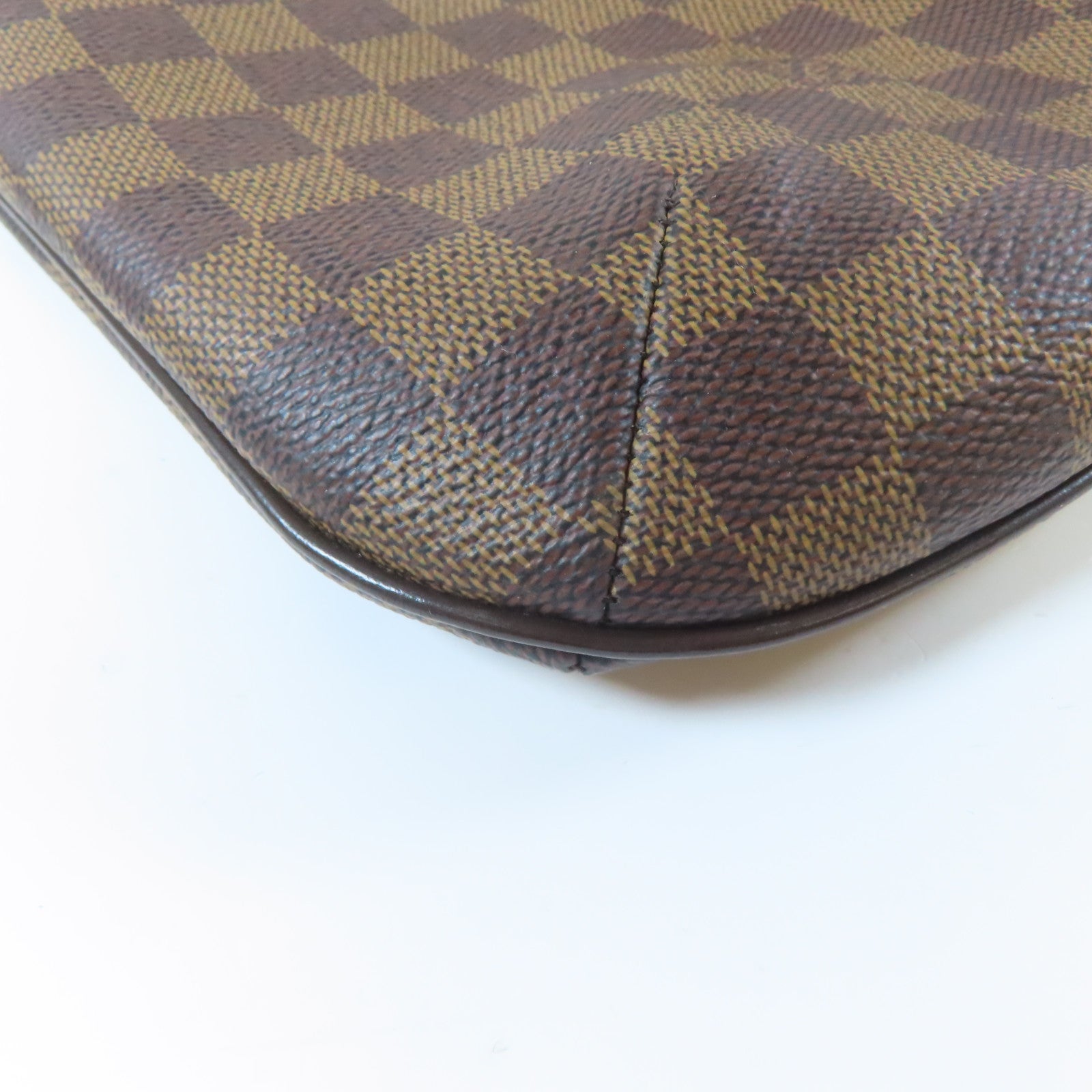 LOUIS VUITTON 【激減優惠】Damier Bloomsbury PM金扣肩背袋啡色