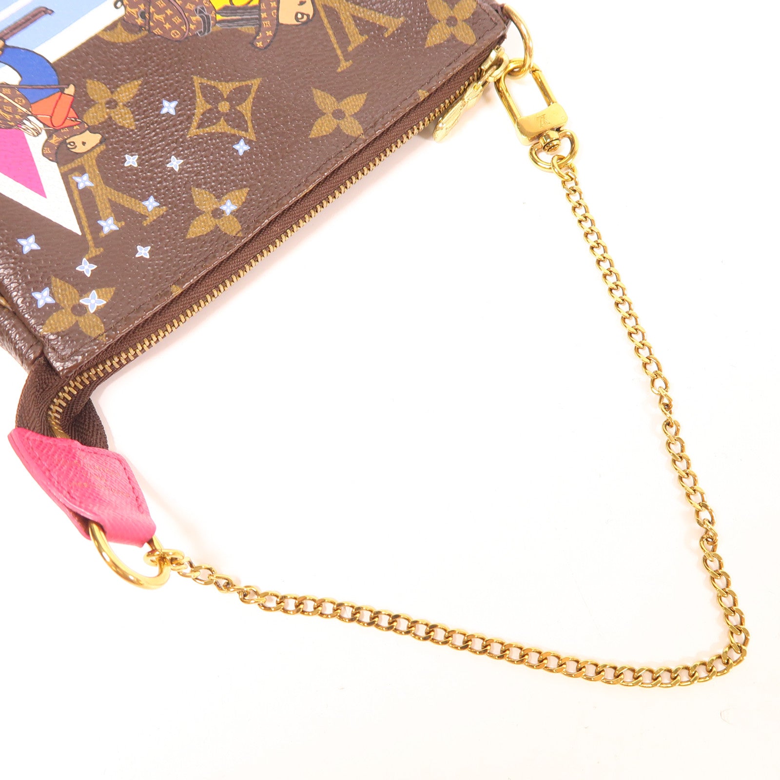 LOUIS VUITTON LV GHW Pochette Accessories Bag Handbag M67769 Monogram Brown