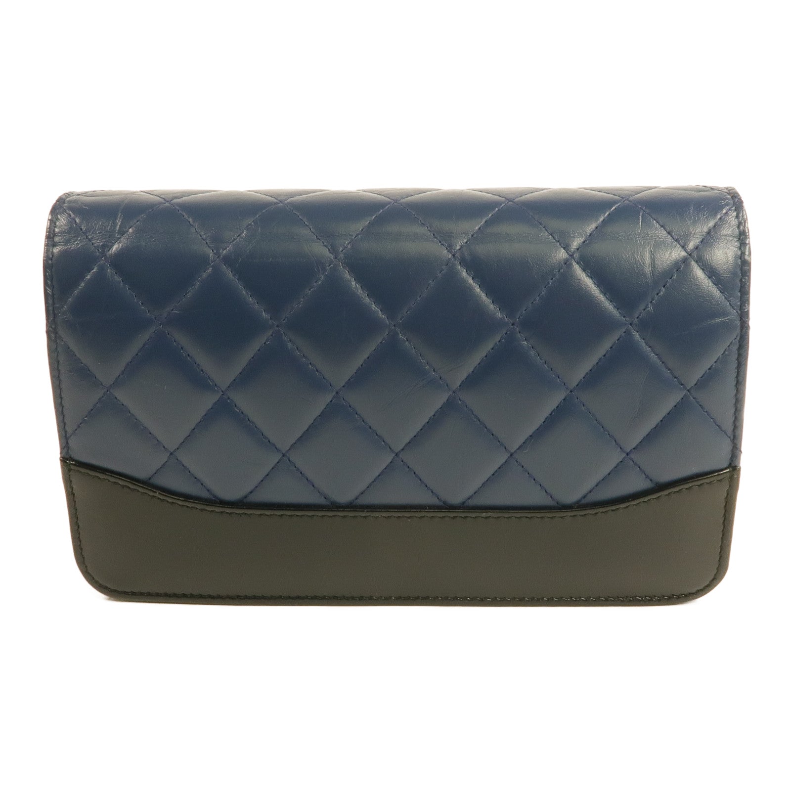 CHANEL 羊皮皮革WOC Wallet On Chain金扣鏈帶肩背袋
