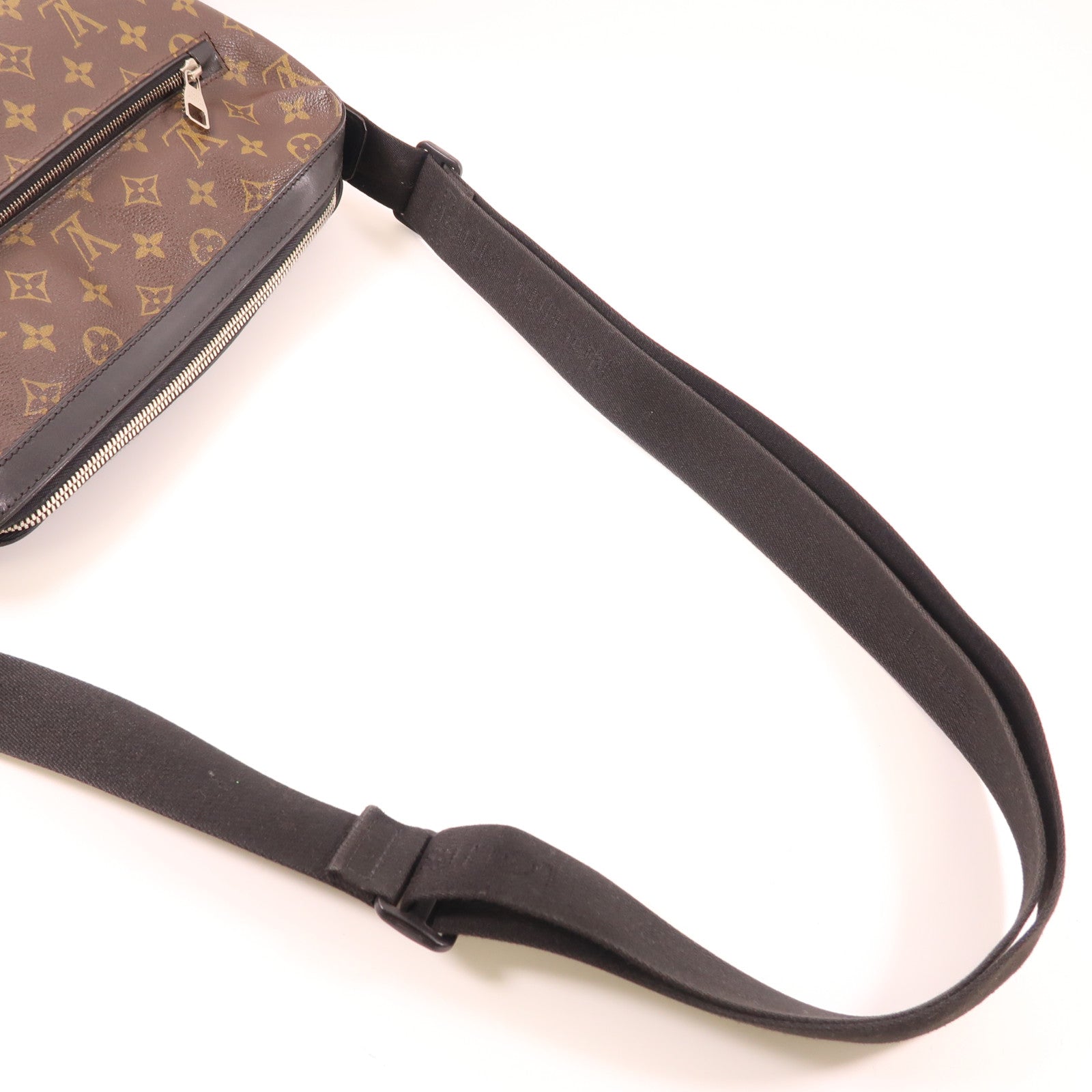LOUIS VUITTON 【激減優惠】Monogram Macassar Torres銀扣肩背袋