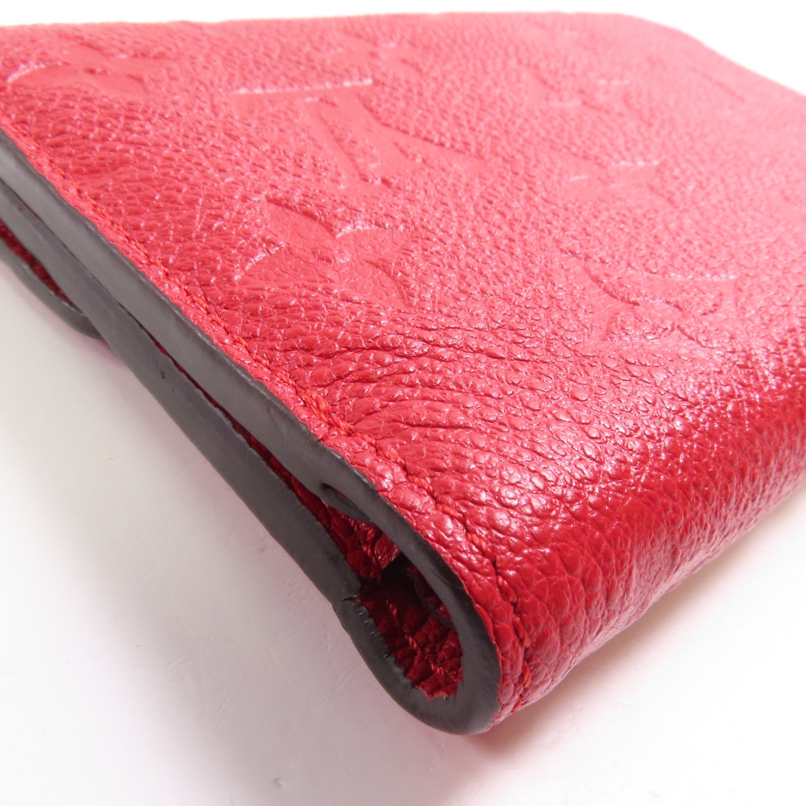 LOUIS VUITTON Monogram Empreinte Curieuse Compact金扣錢包