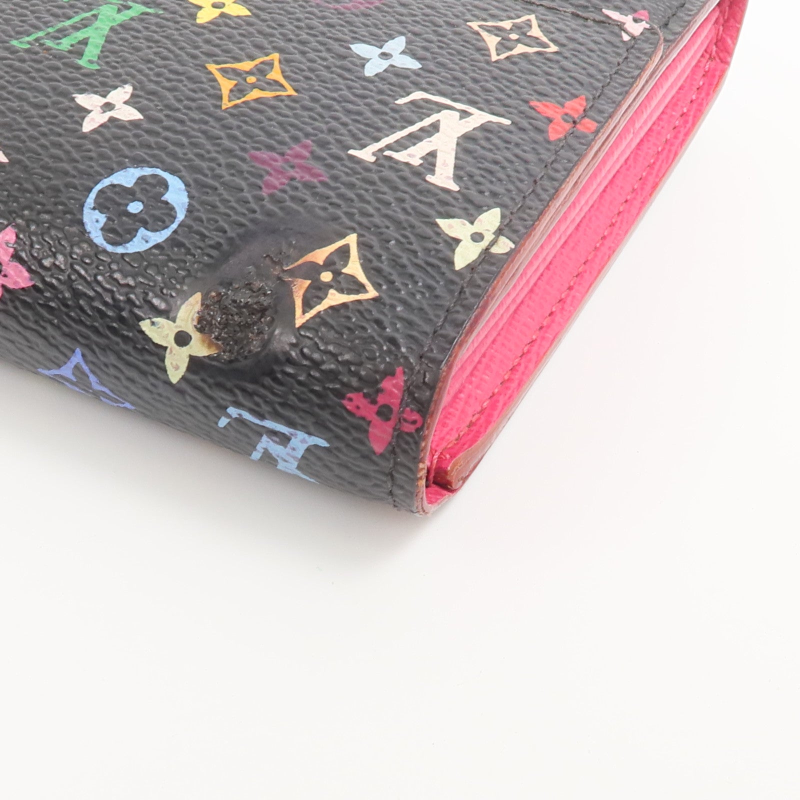 LOUIS VUITTON Monogram Multicolore Portefeuille Sarah Wallet長錢包