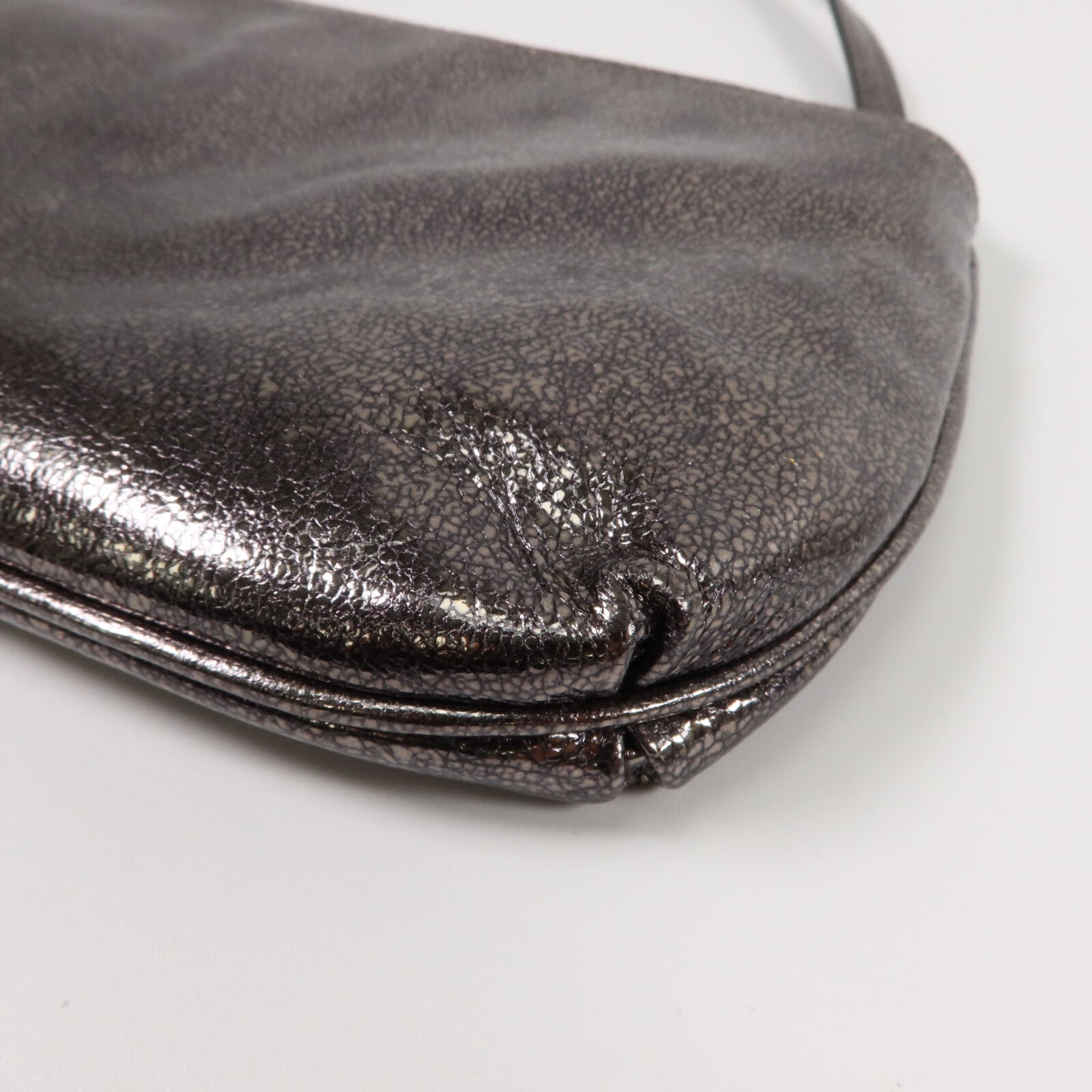 COACH 牛皮皮革Pouch Shoulder肩背袋