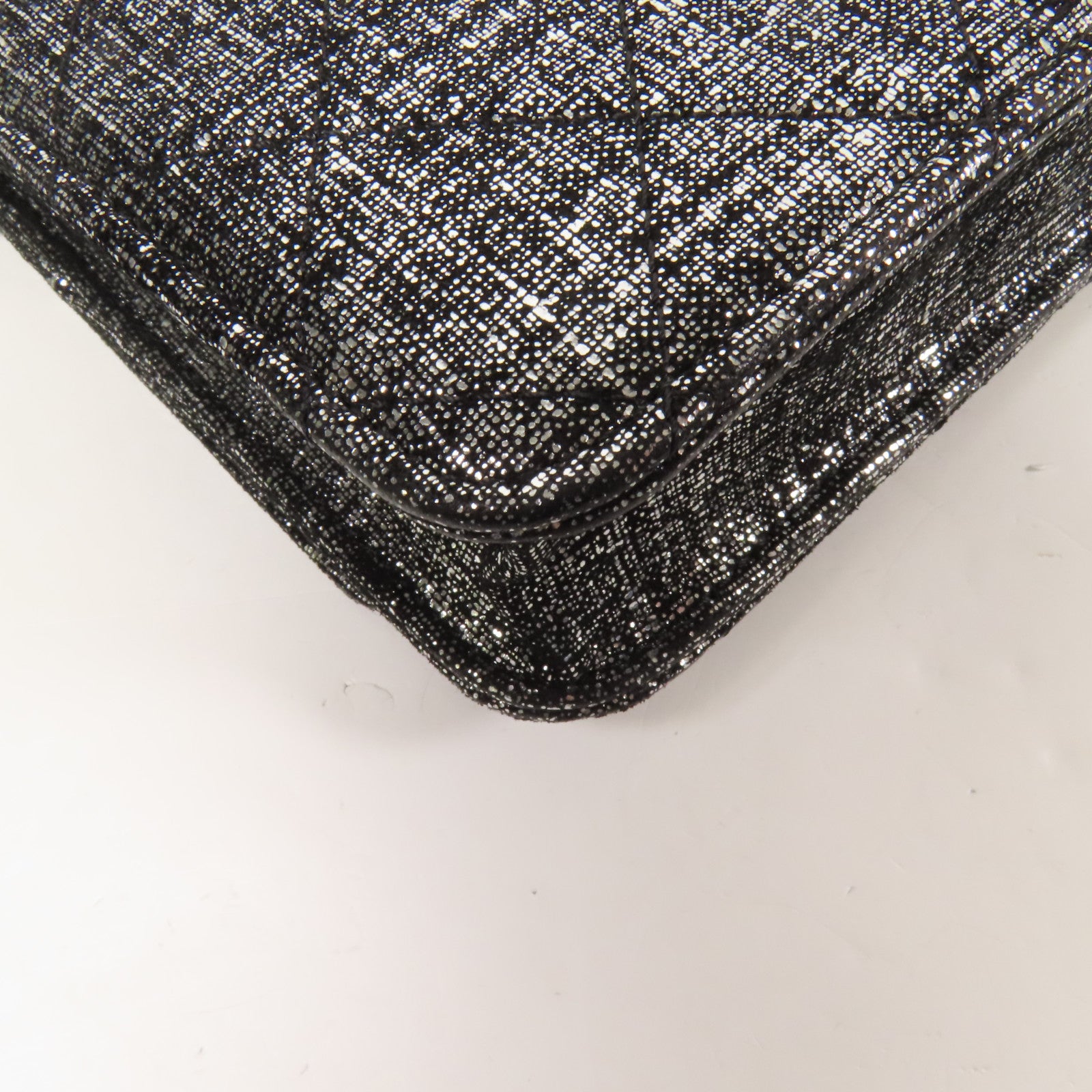 CHANEL 帆布WOC Wallet On Chain銀扣鏈帶肩背袋