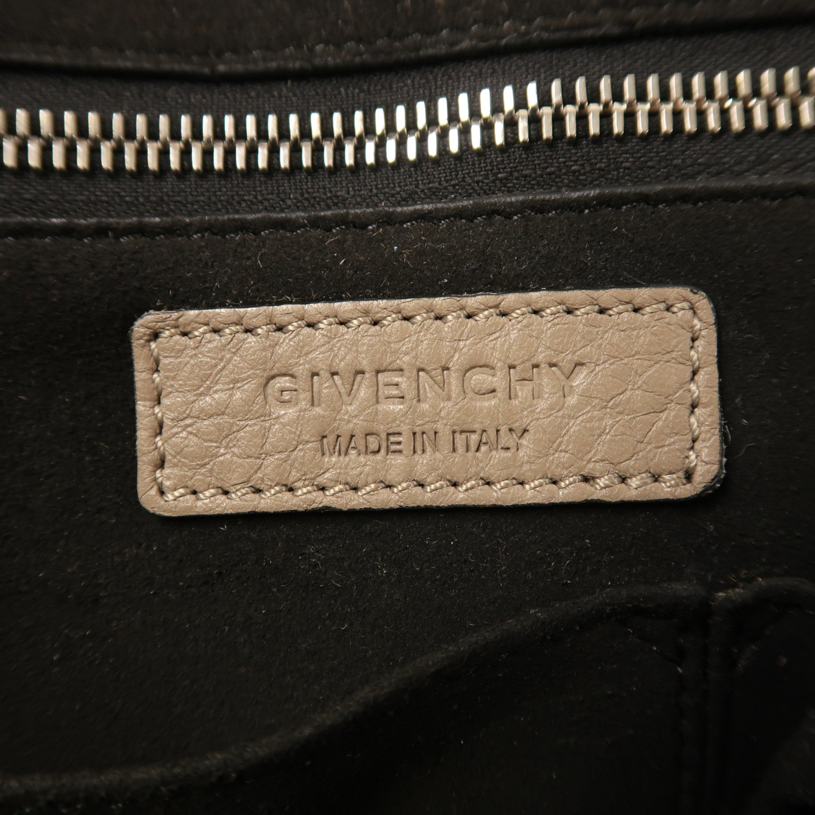 GIVENCHY SHW 2 way Shoulder Bag Calfskin Leather