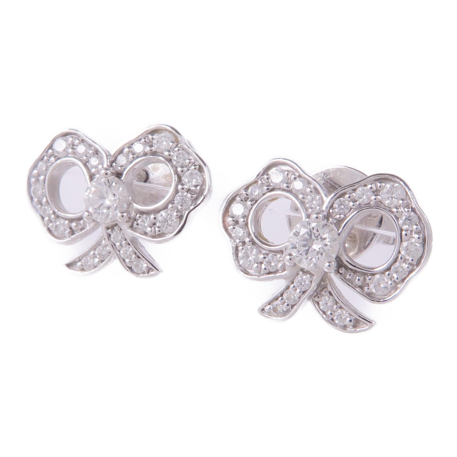JEWELRY 【激減優惠】18K白金/鑽石Diamond Earrings耳環