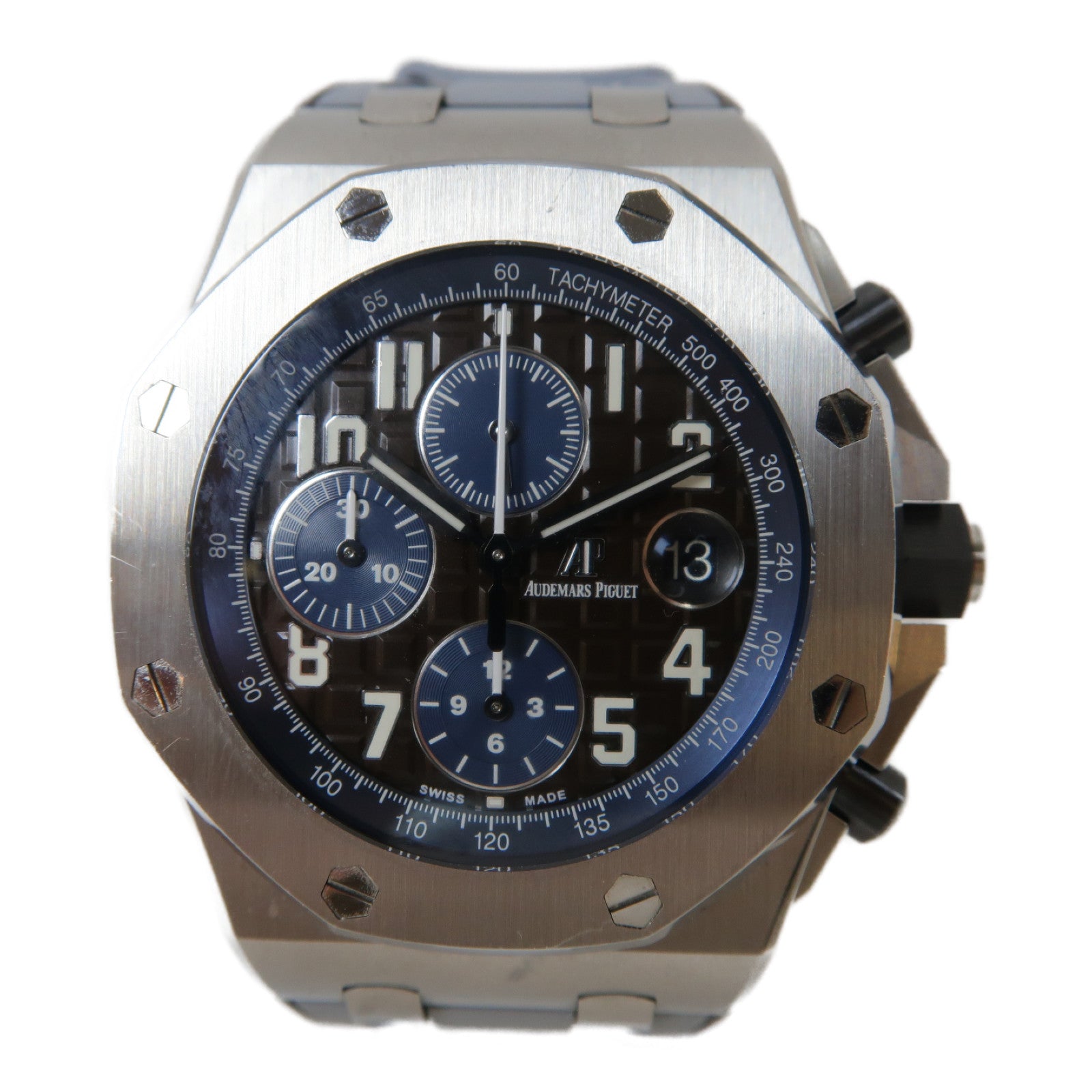 AUDEMARS PIGUET Royal Osk Offshore Chronograph不鏽鋼自動機芯手錶黑色