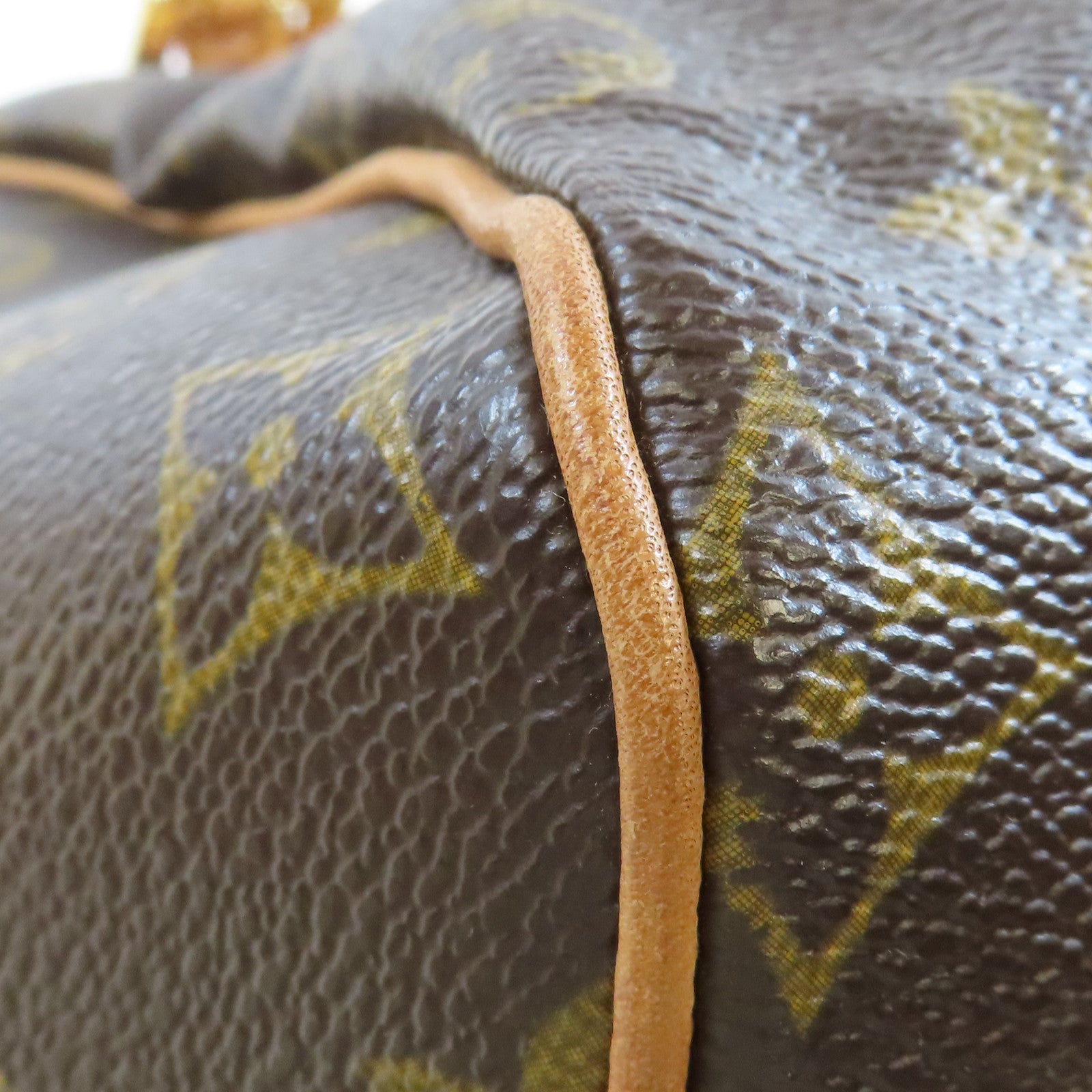 LOUIS VUITTON Monogram Tivoli GM金扣肩背袋棕色