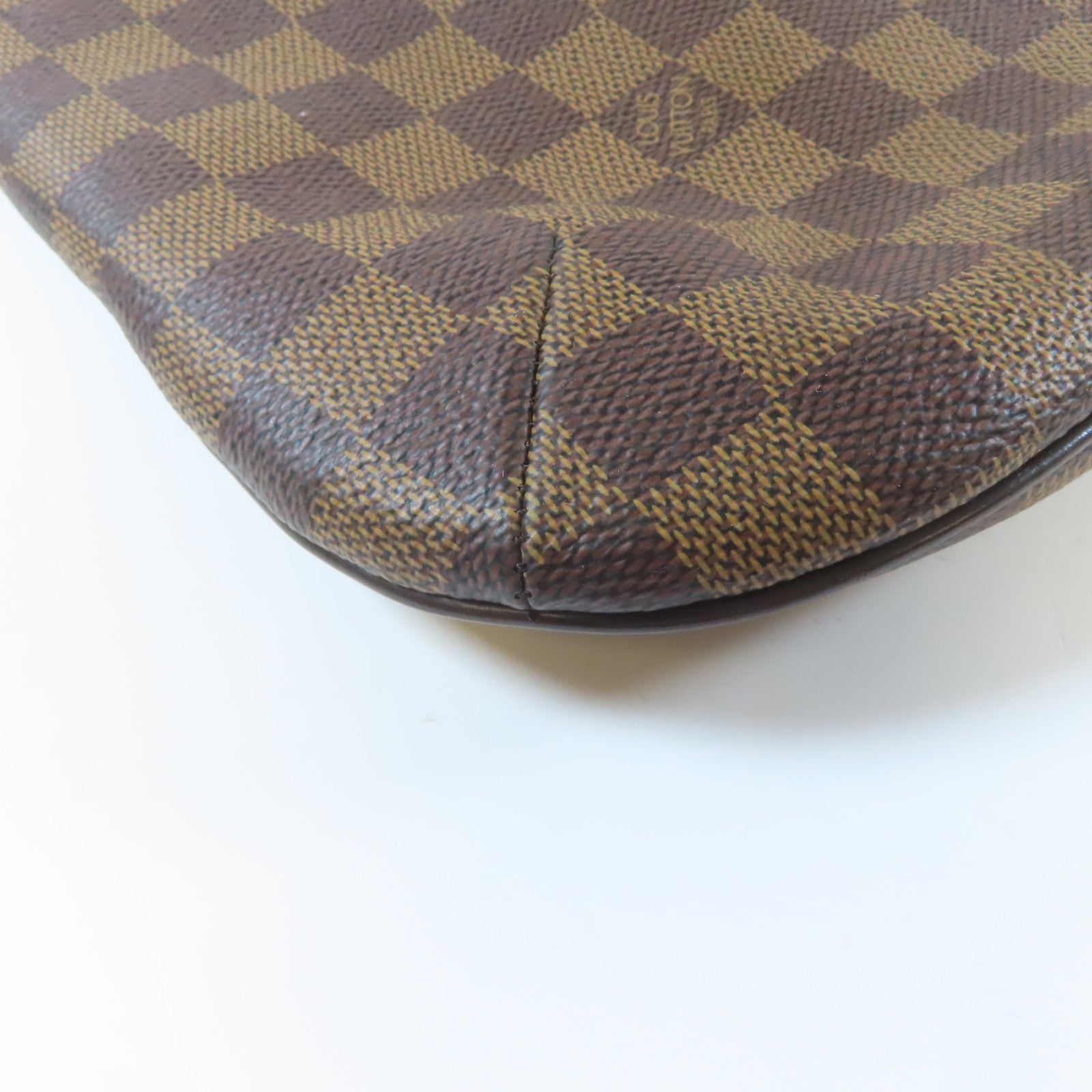 LOUIS VUITTON 【激減優惠】Damier Bloomsbury PM金扣肩背袋啡色