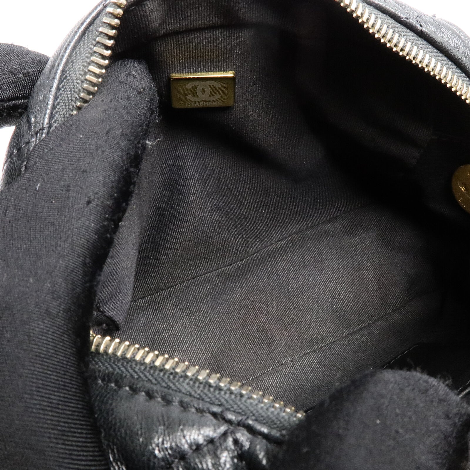 CHANEL 牛皮皮革Carmea Bag Gold Ball鏈帶肩背袋