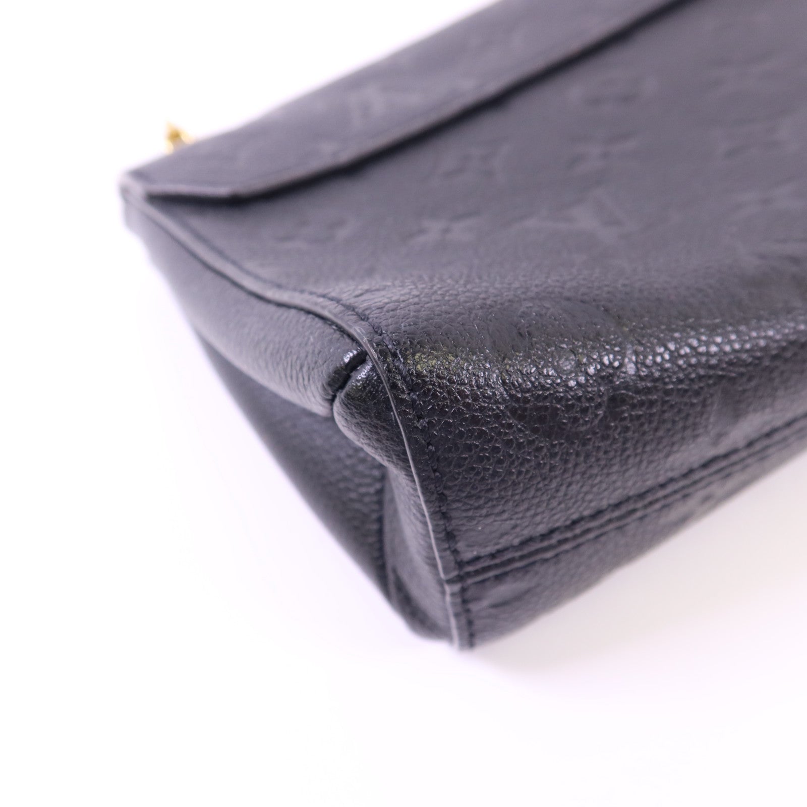 LOUIS VUITTON Monogram Empreinte Vavin BB 金扣鏈帶肩背袋