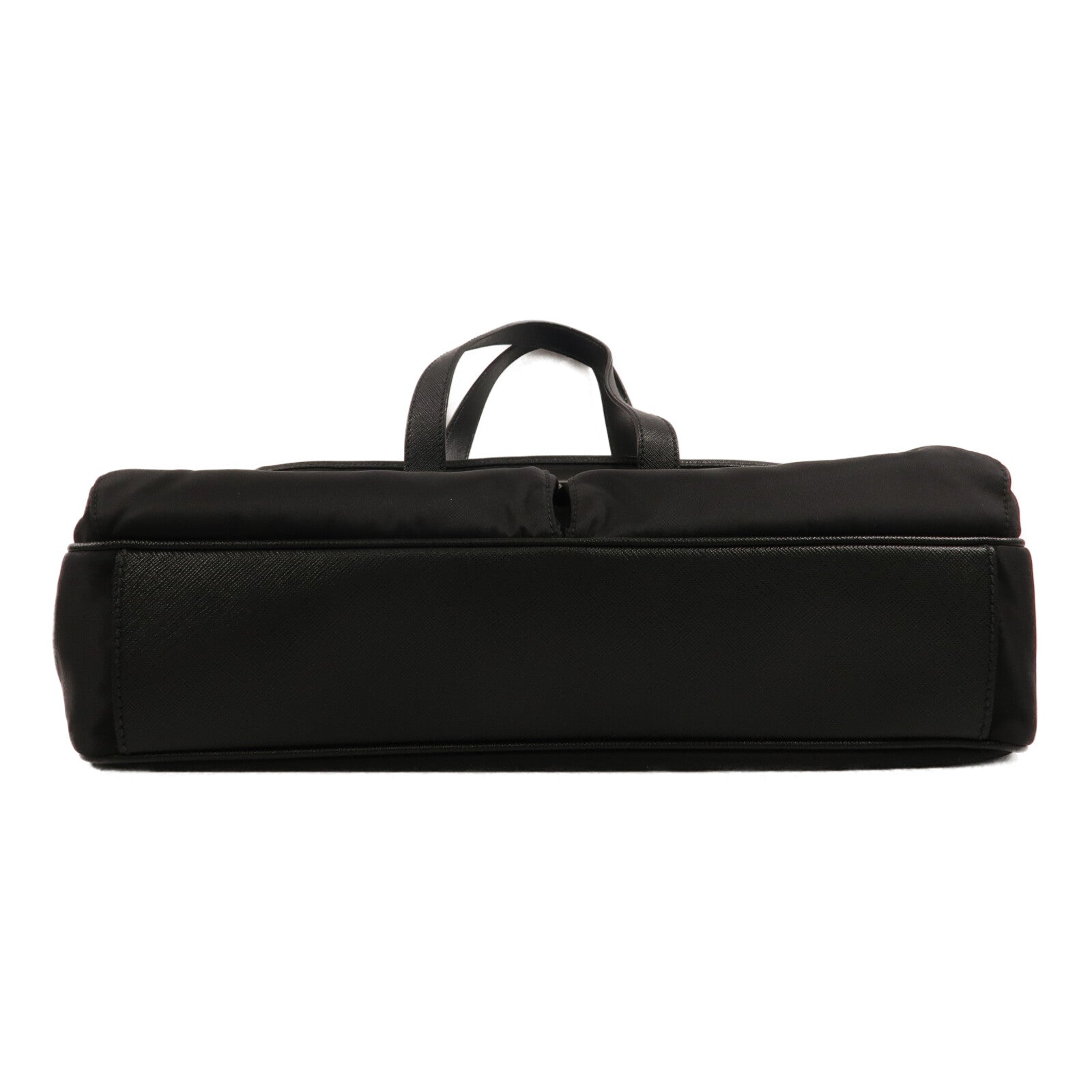 PRADA 尼龍/Saffiano皮革Tote Bag手挽肩背兩用袋