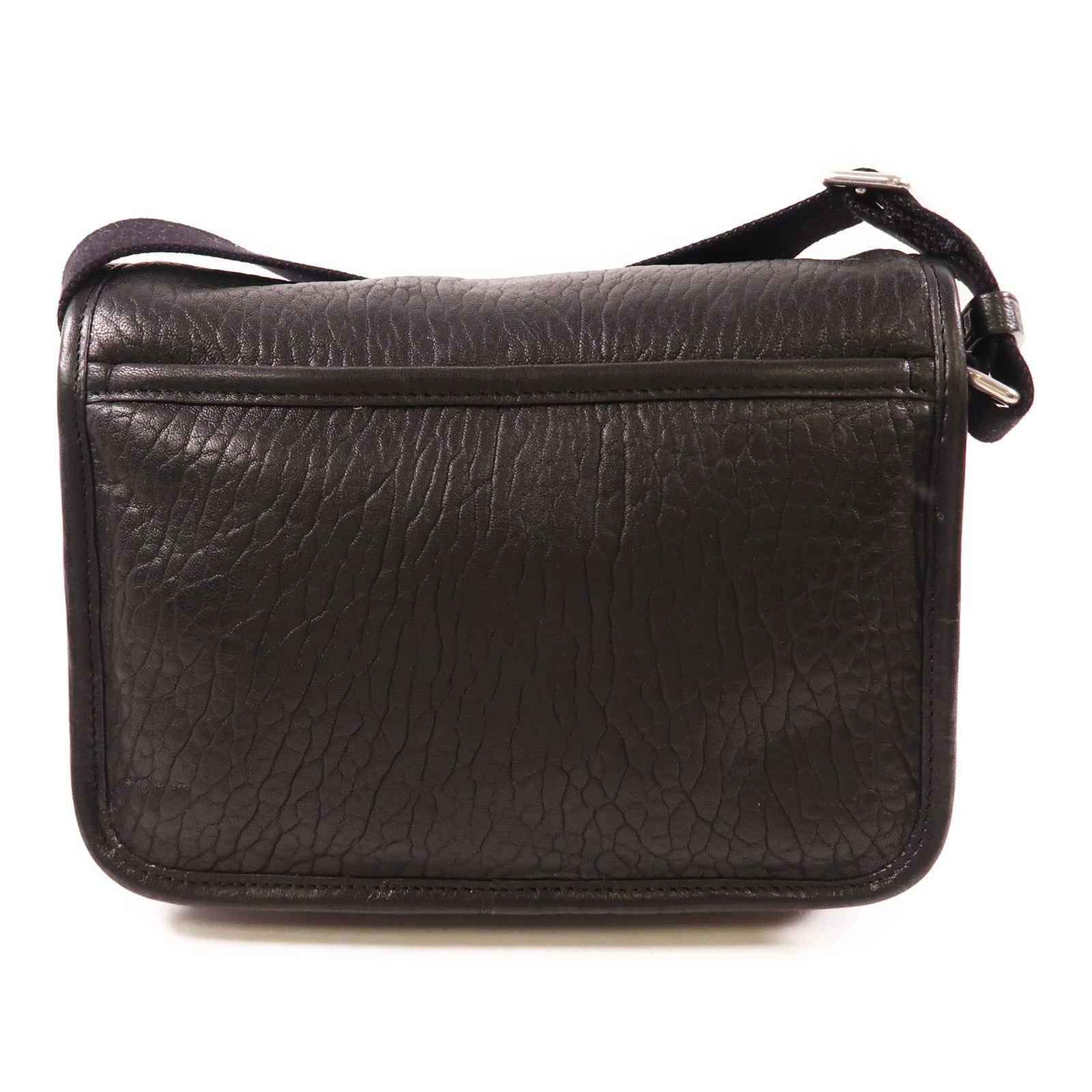 SAINT LAURENT 【激減優惠】羊皮皮革Niki Messenger Bag銀扣肩背袋