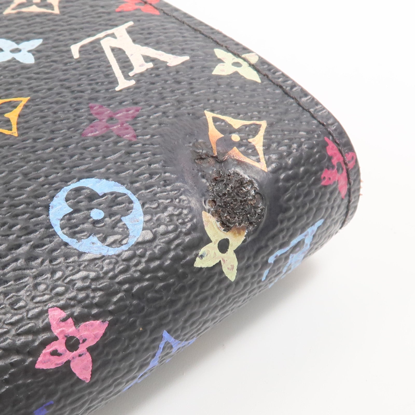 LOUIS VUITTON Monogram Multicolore Portefeuille Sarah Wallet長錢包