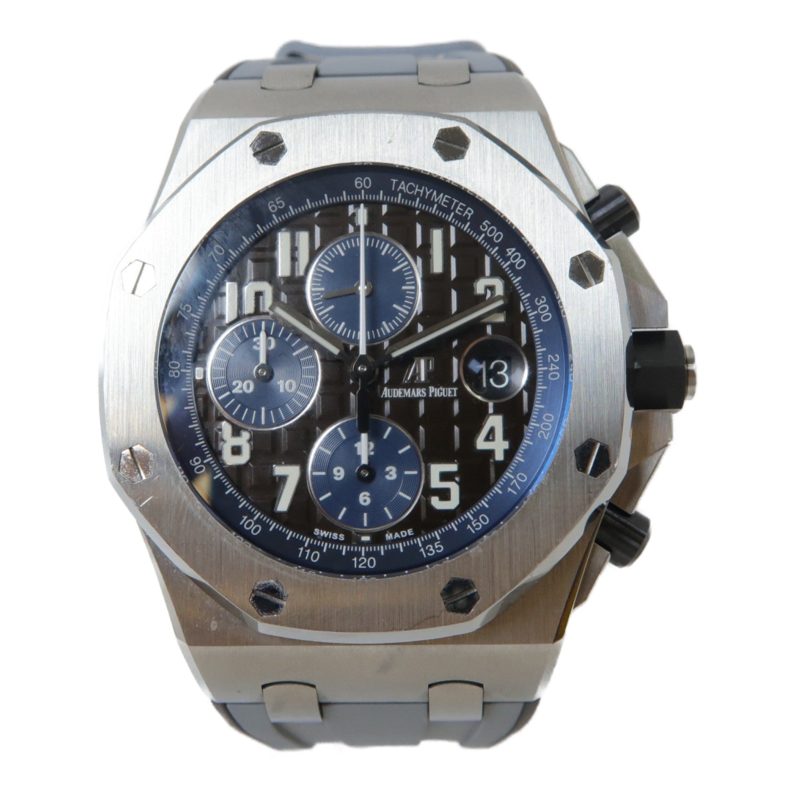 AUDEMARS PIGUET Royal Osk Offshore Chronograph不鏽鋼自動機芯手錶黑色