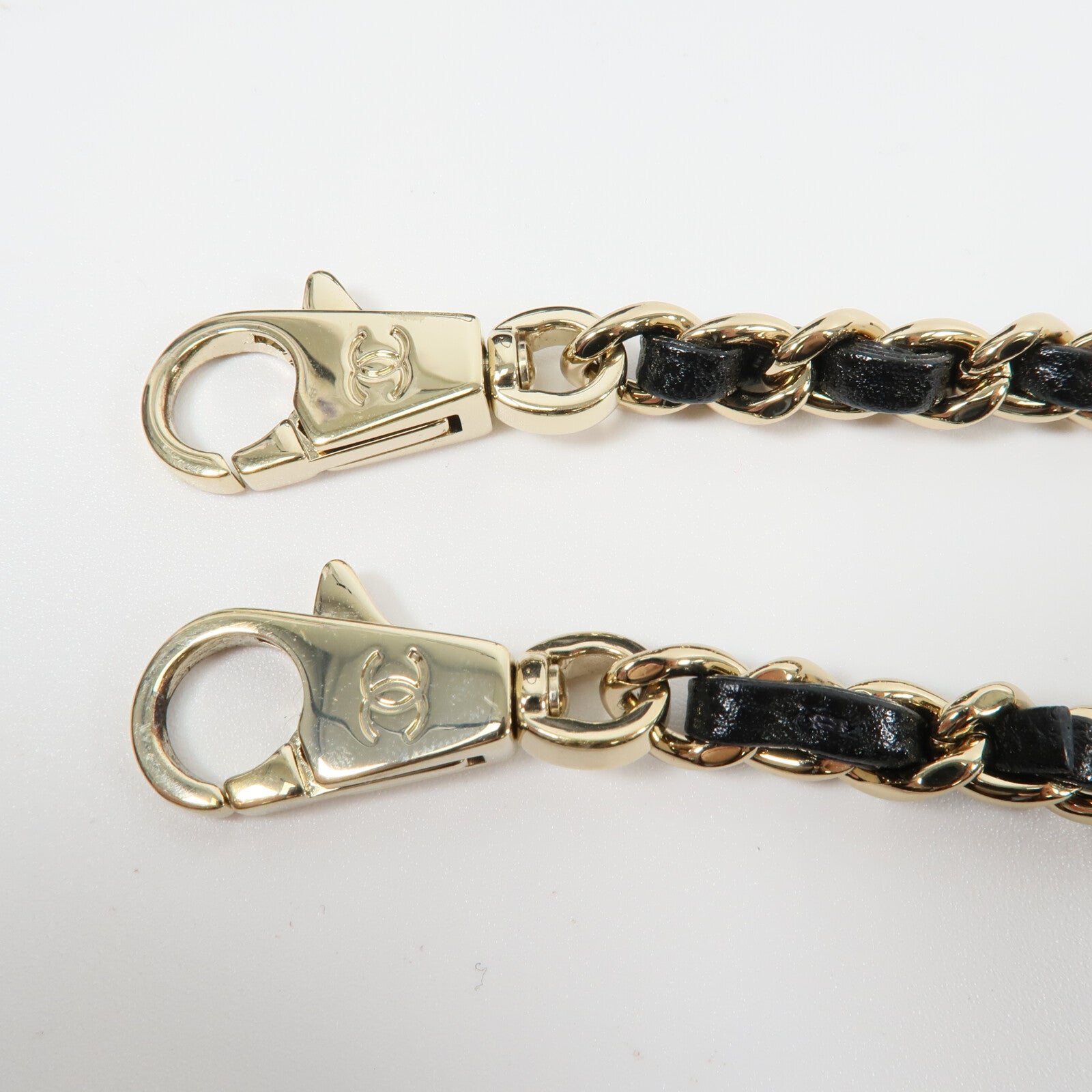 CHANEL 牛皮皮革Coco Handle Small鏈帶手挽肩背兩用袋