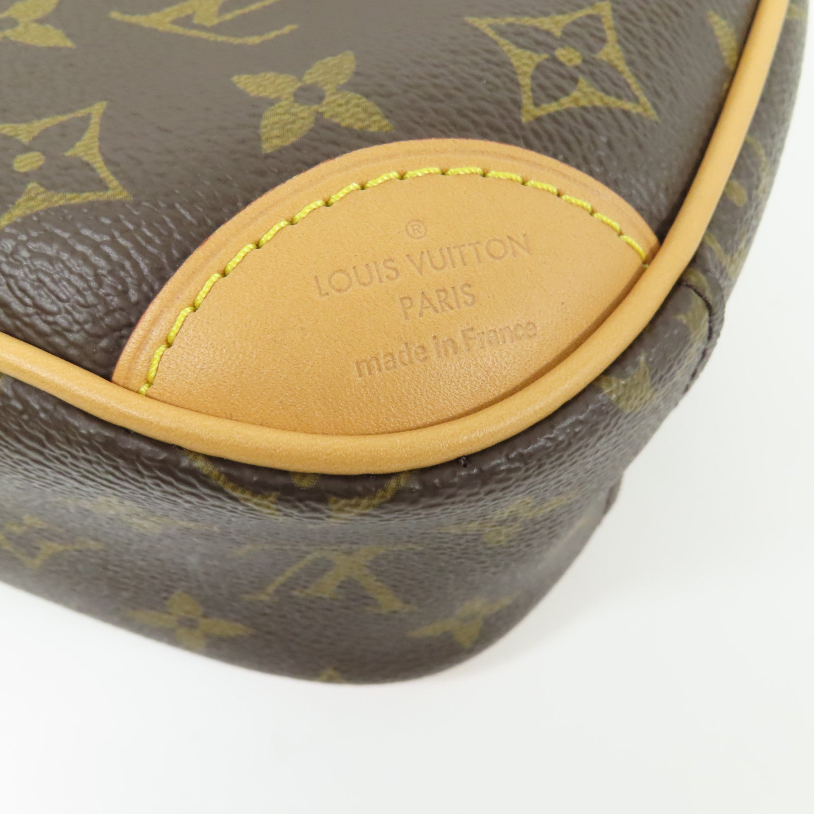 LOUIS VUITTON Monogram Deauville Mini金扣肩背袋