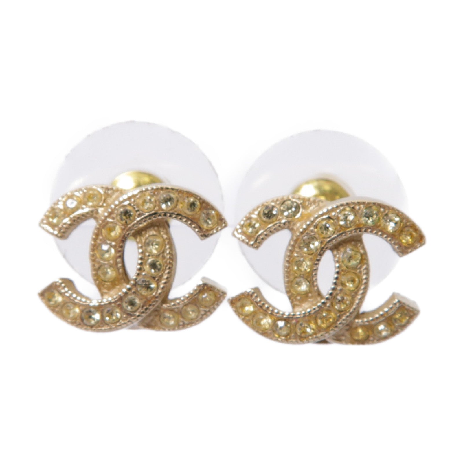 CHANEL 金屬Earrings耳環金色