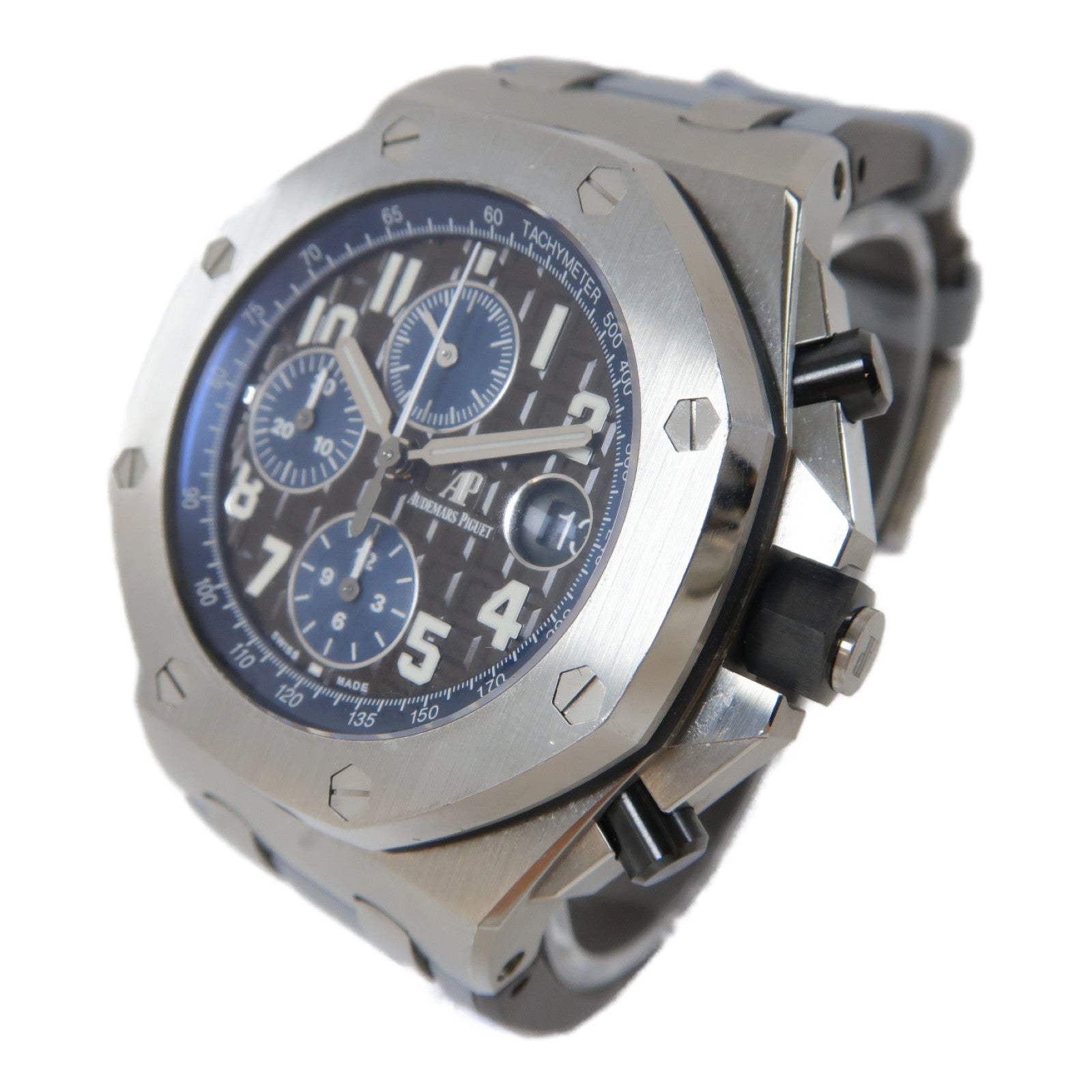 AUDEMARS PIGUET Royal Osk Offshore Chronograph不鏽鋼自動機芯手錶黑色