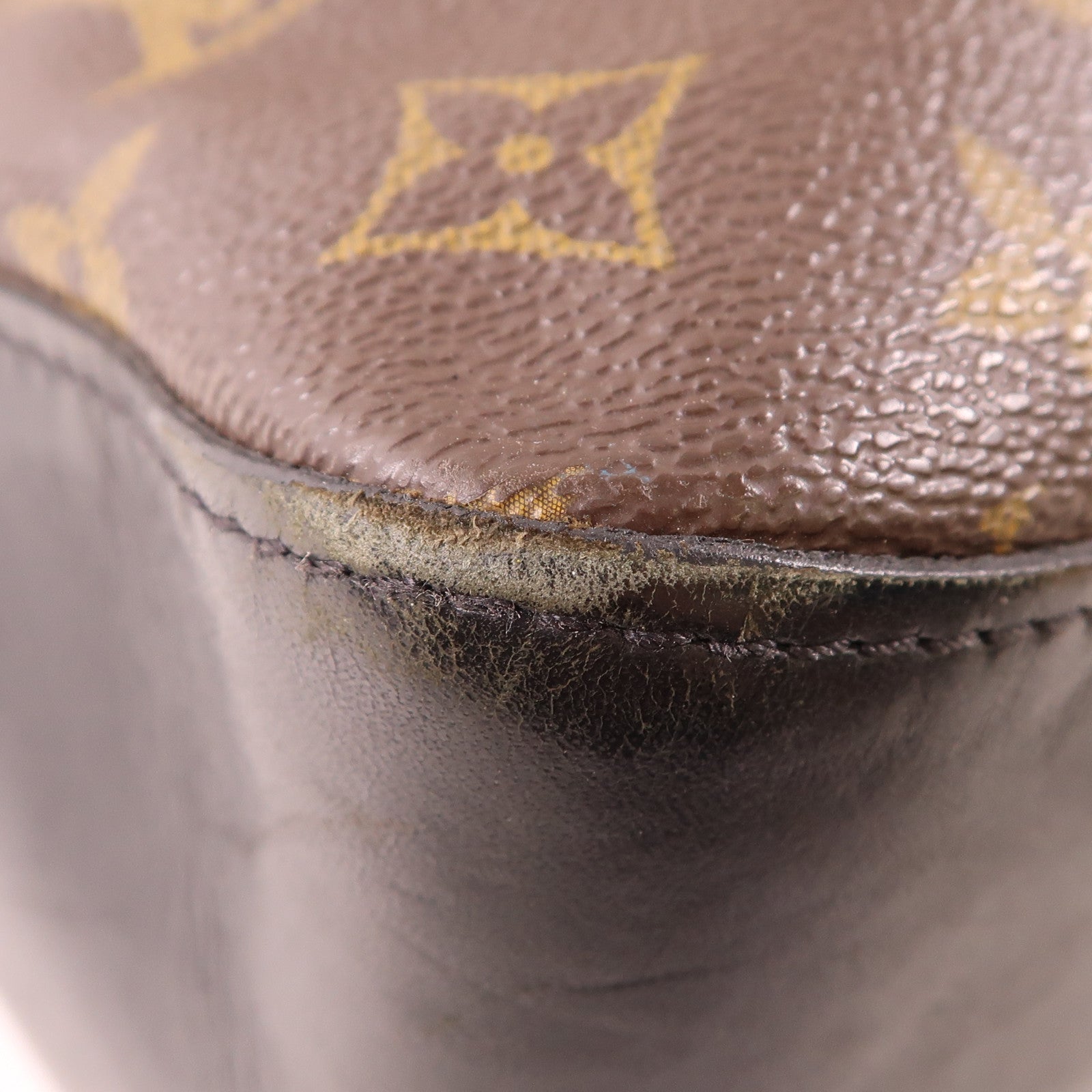 LOUIS VUITTON Monogram Macassar Torres銀扣肩背袋