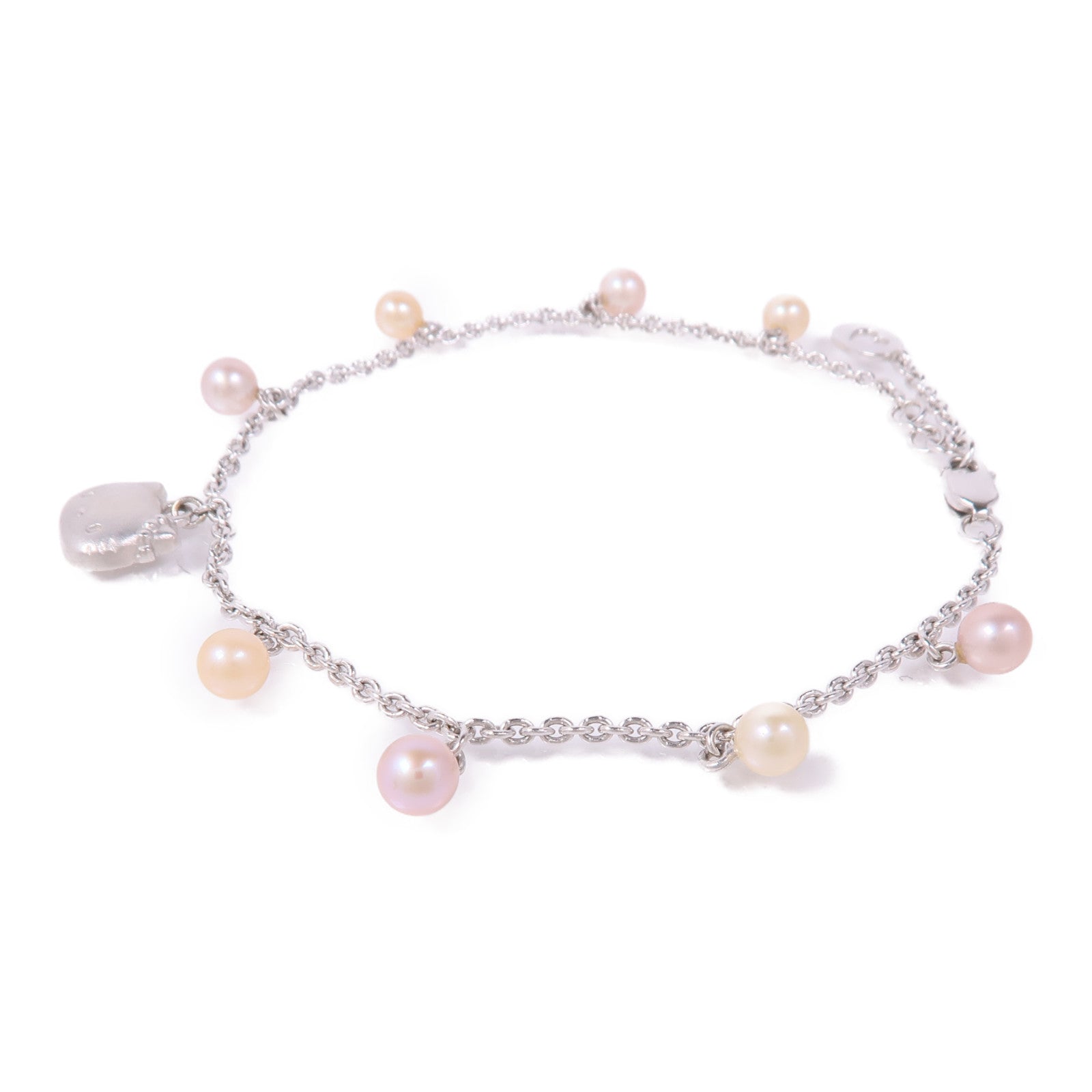 JEWELRY 18K白金Pearl Bracelet手鏈