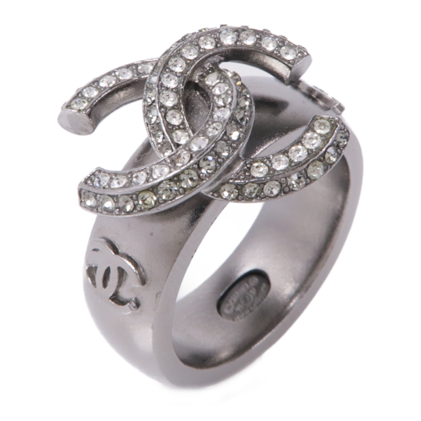 CHANEL 金屬Ring戒指US#6.25