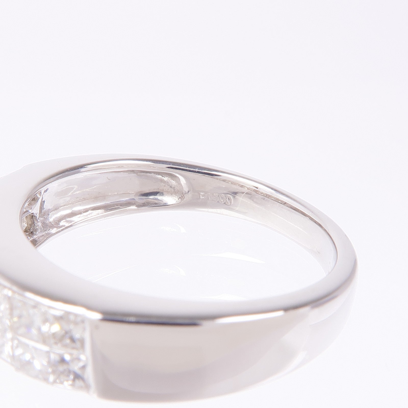 JEWELRY PT900鉑金Diamond Ring鑽石戒指US#6.25