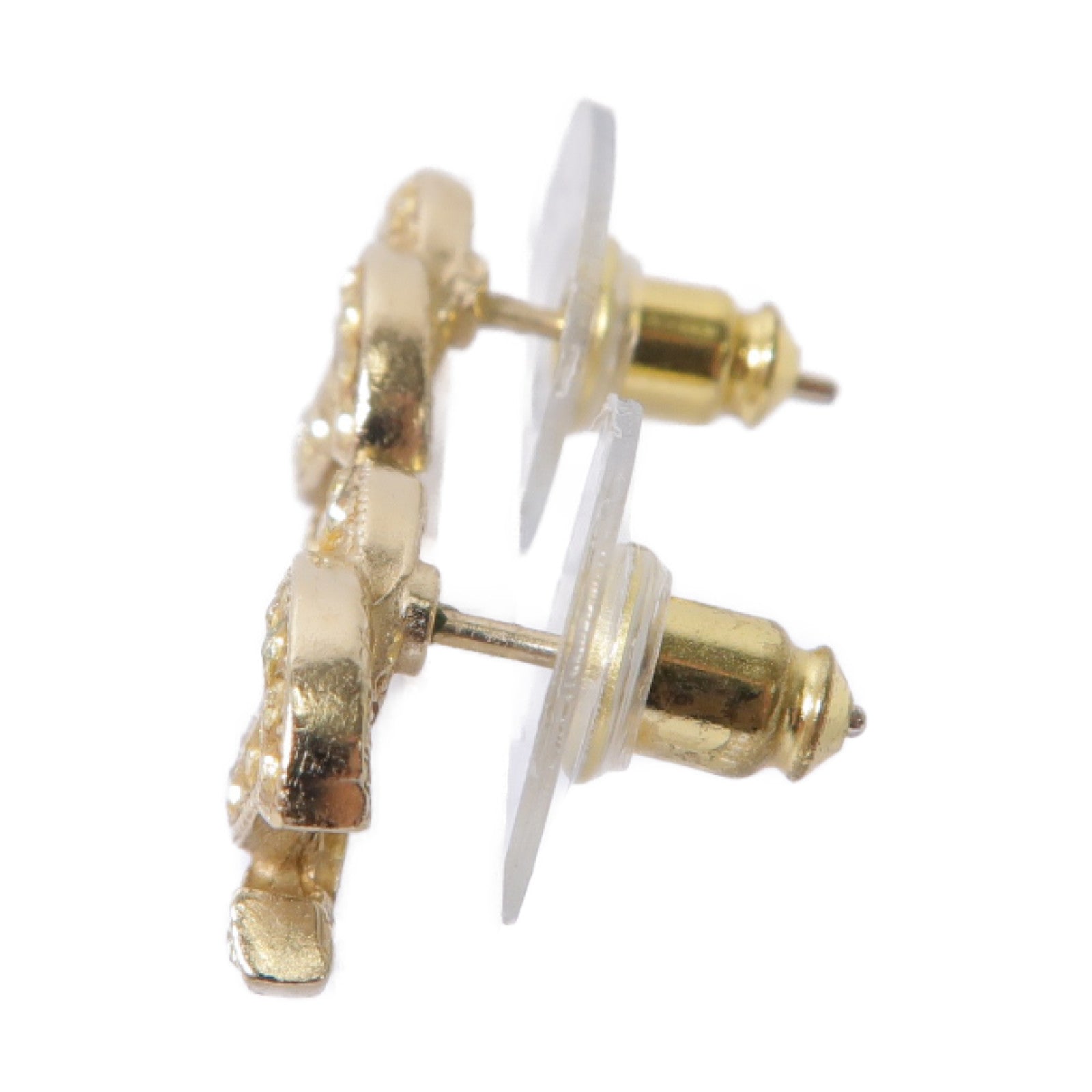 CHANEL 金屬Earrings耳環金色