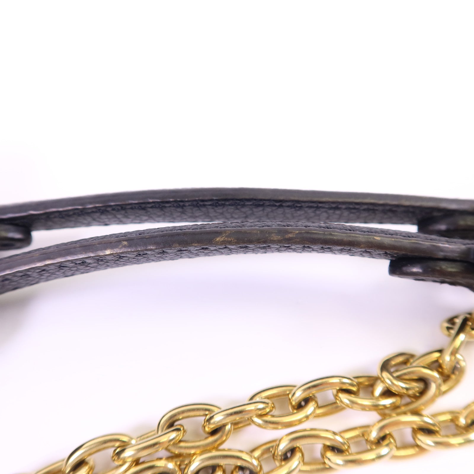 LOUIS VUITTON Monogram Empreinte Vavin BB 金扣鏈帶肩背袋