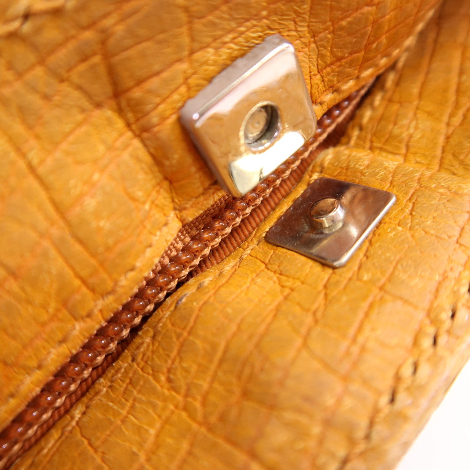 GUCCI 塗層帆布Hand Bag銀扣手挽袋