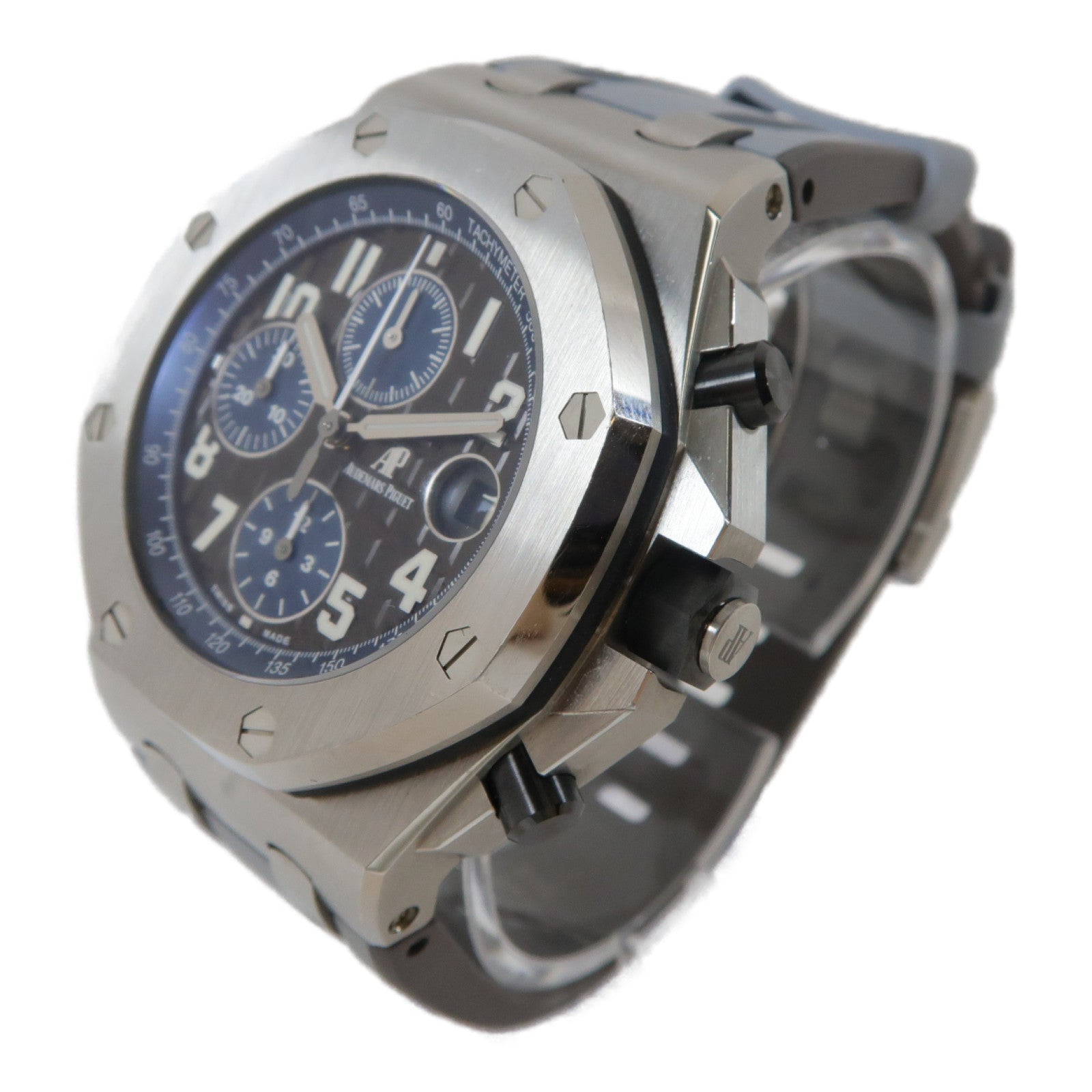 AUDEMARS PIGUET Royal Osk Offshore Chronograph不鏽鋼自動機芯手錶黑色