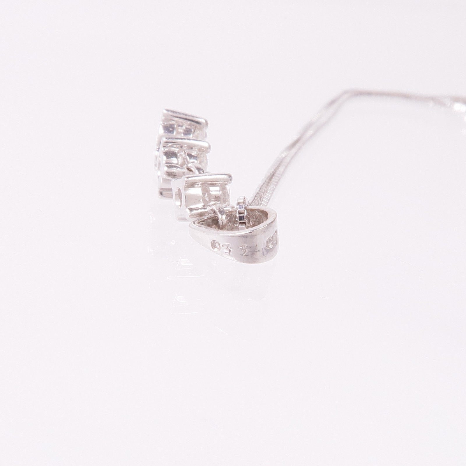 JEWELRY 18K白金Diamond Necklace鑽石項鍊