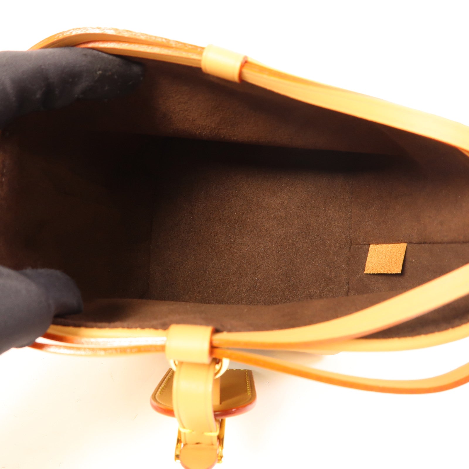 LOUIS VUITTON LV GHW Noe Purse Shoulder Bag M57099 Monogram Brown