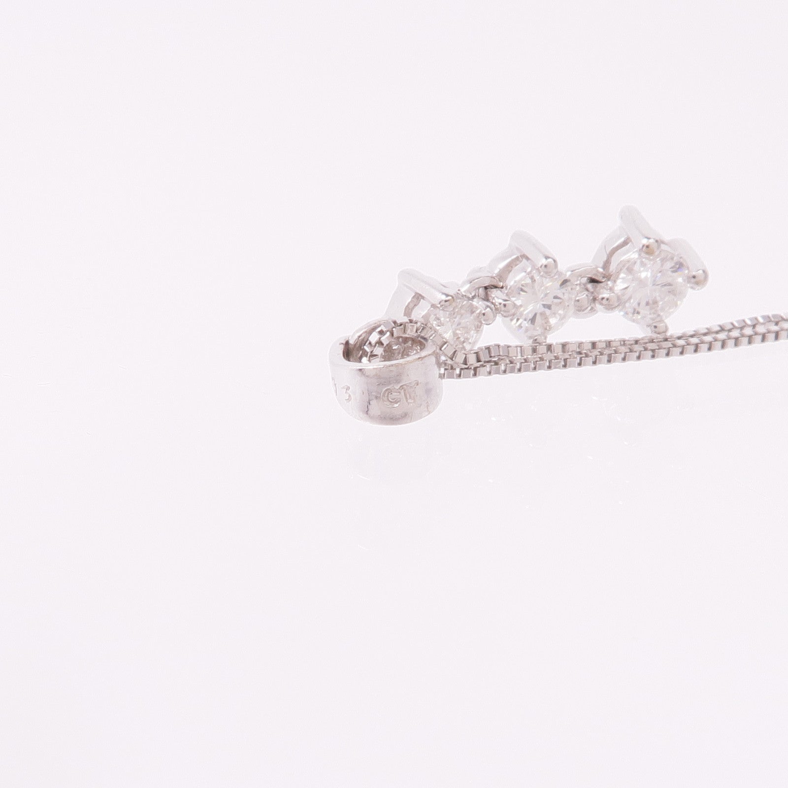 JEWELRY 18K白金Diamond Necklace鑽石項鍊