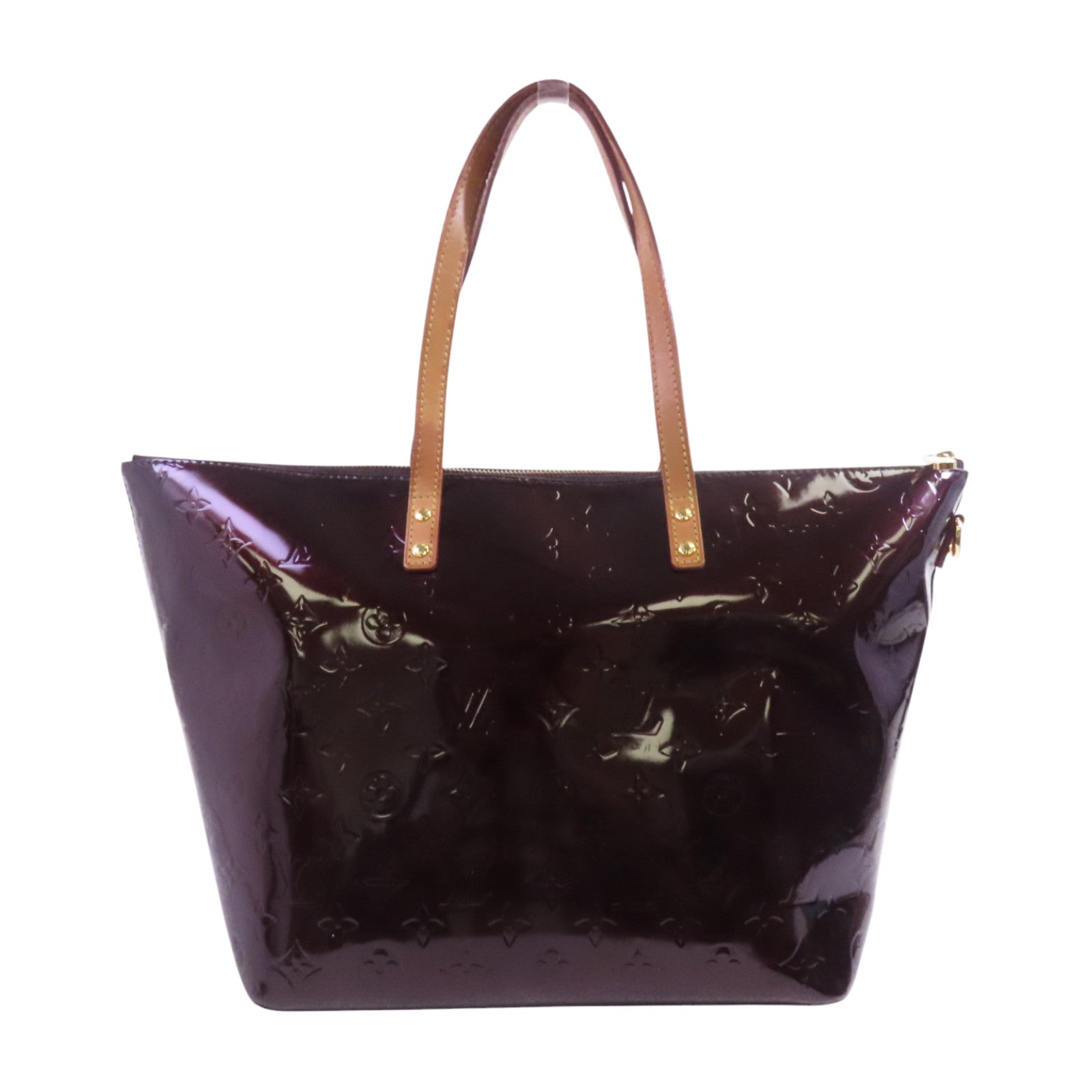 LOUIS VUITTON Vernis Bellevue GM金扣肩背袋