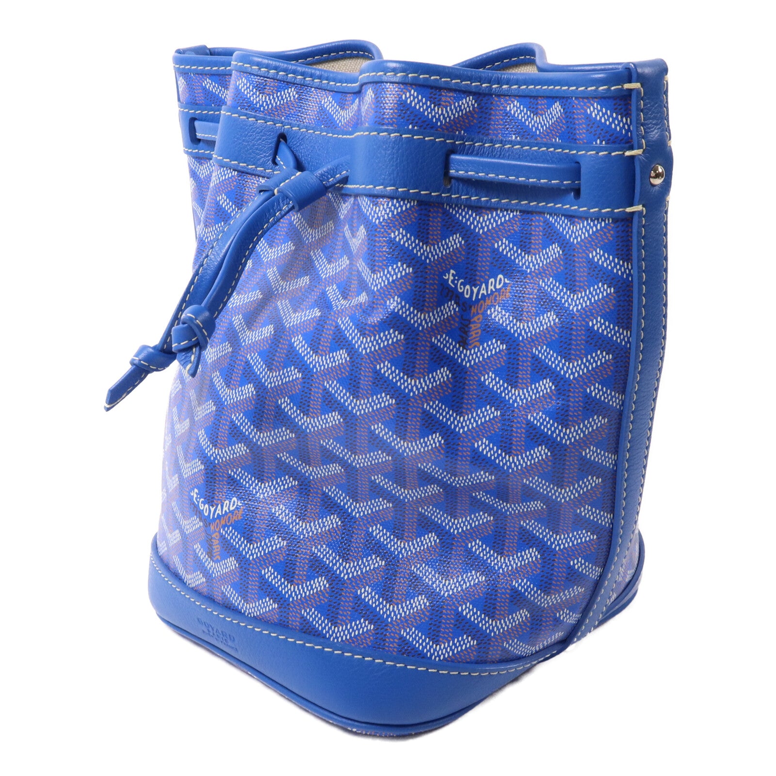 GOYARD 塗層帆布Petit Flot PM Bucket Bag肩背袋