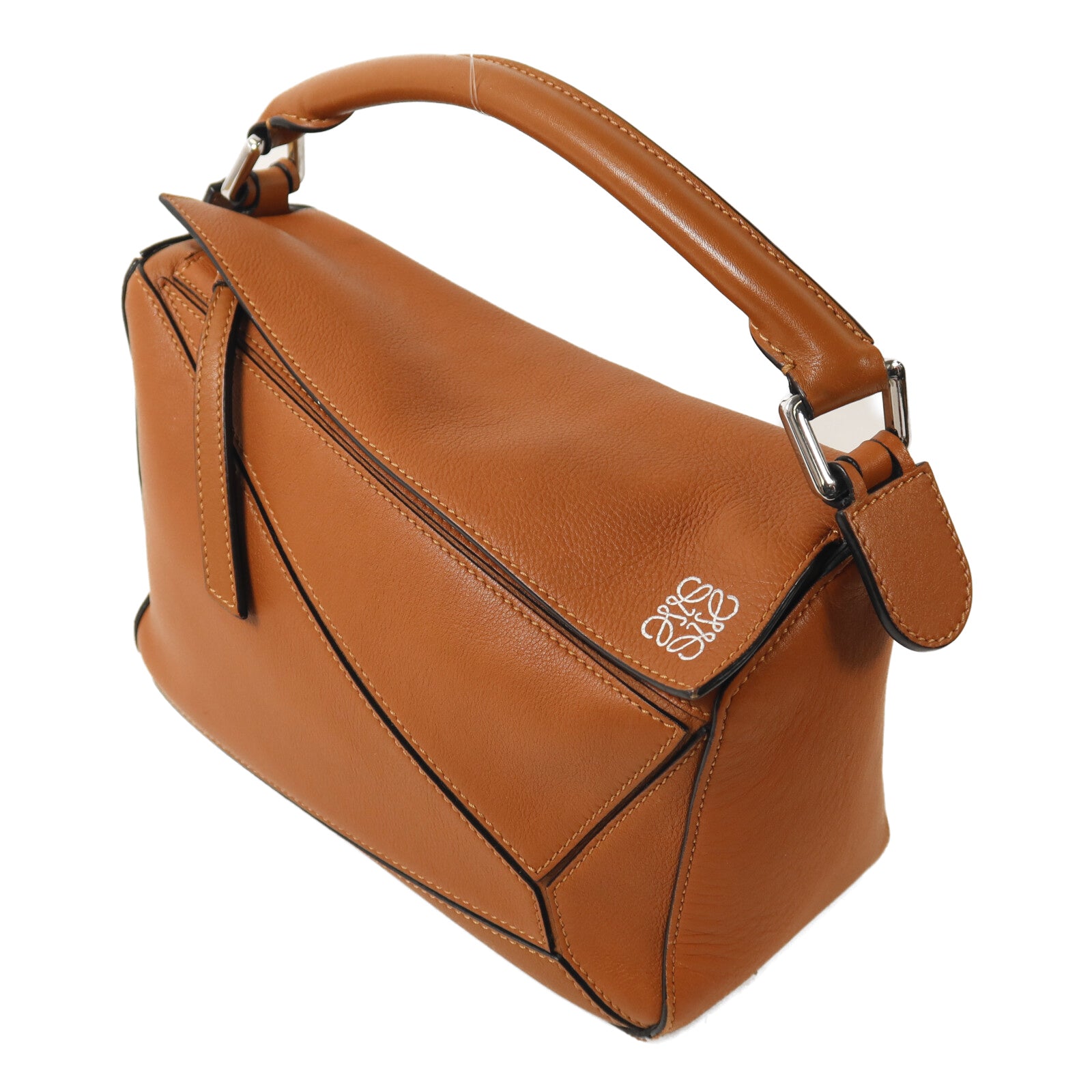 LOEWE 牛皮皮革Puzzle Small手挽肩背兩用袋