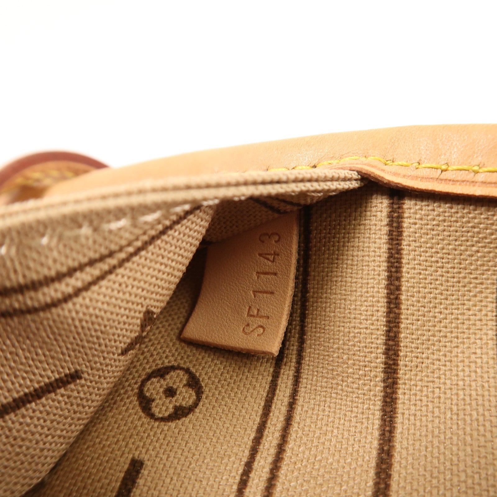 LOUIS VUITTON Monogram Neverfull MM金扣手挽袋