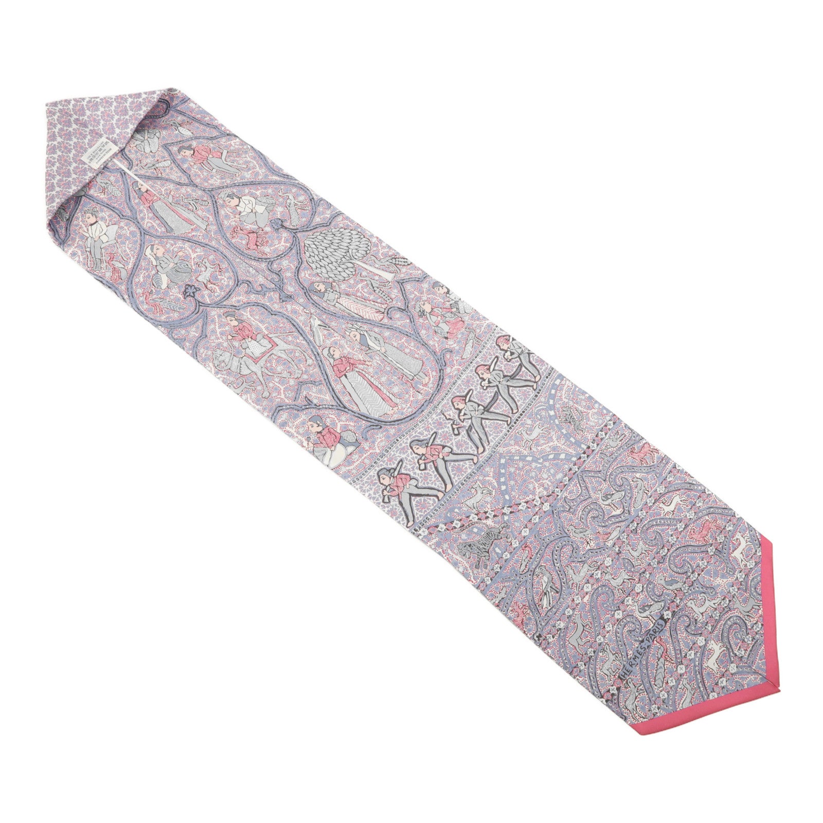 HERMES 絲質Maxi Twilly絲巾