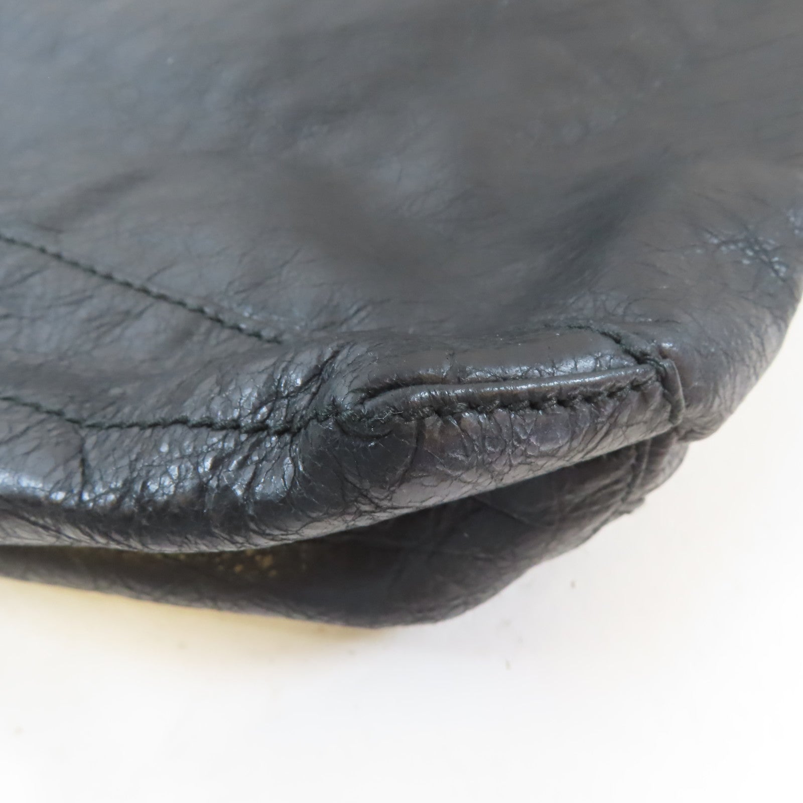 BALENCIAGA 牛皮皮革Giant Day Bag肩背袋黑色