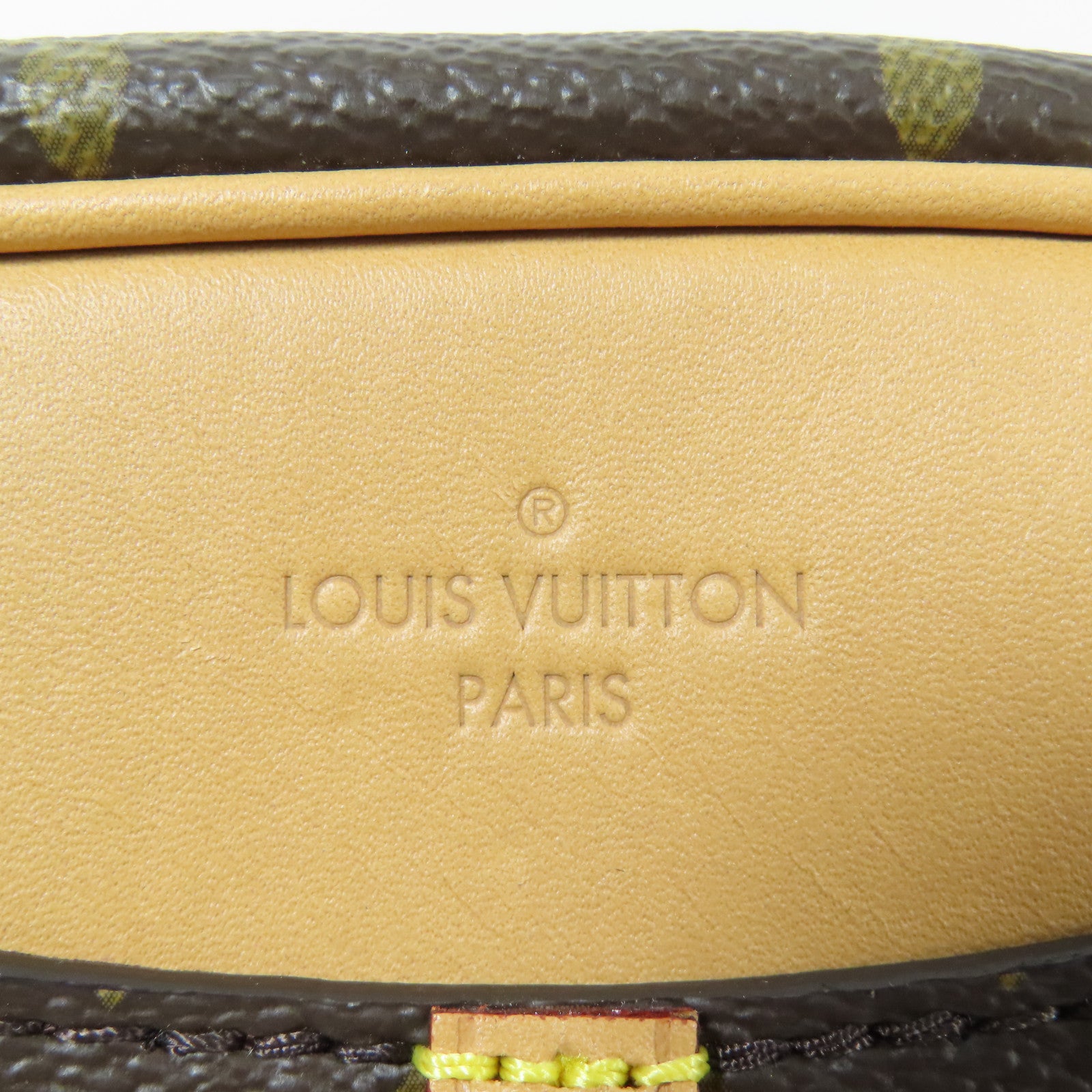 LOUIS VUITTON Monogram Deauville Mini金扣肩背袋