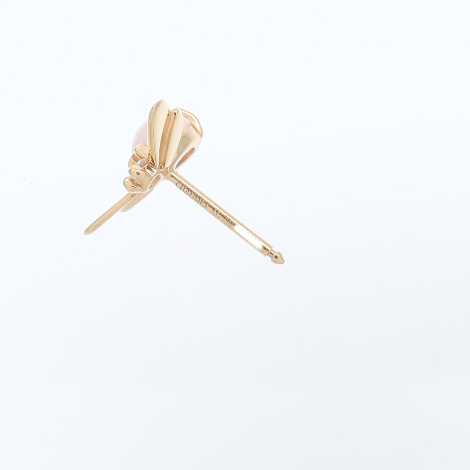 Chaumet 18K玫瑰金Honeybee Earrings蛋白石耳環
