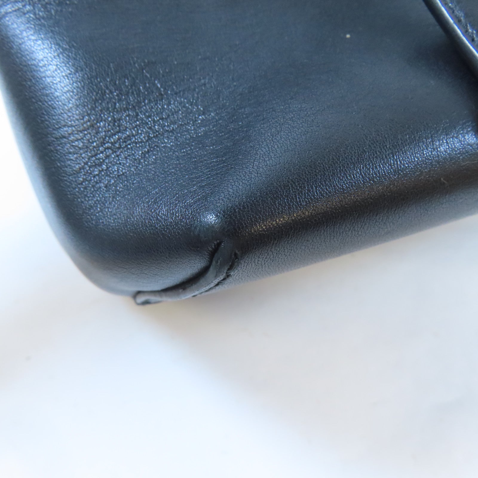 FENDI 牛皮皮革By The Way銀扣手挽肩背兩用袋黑色